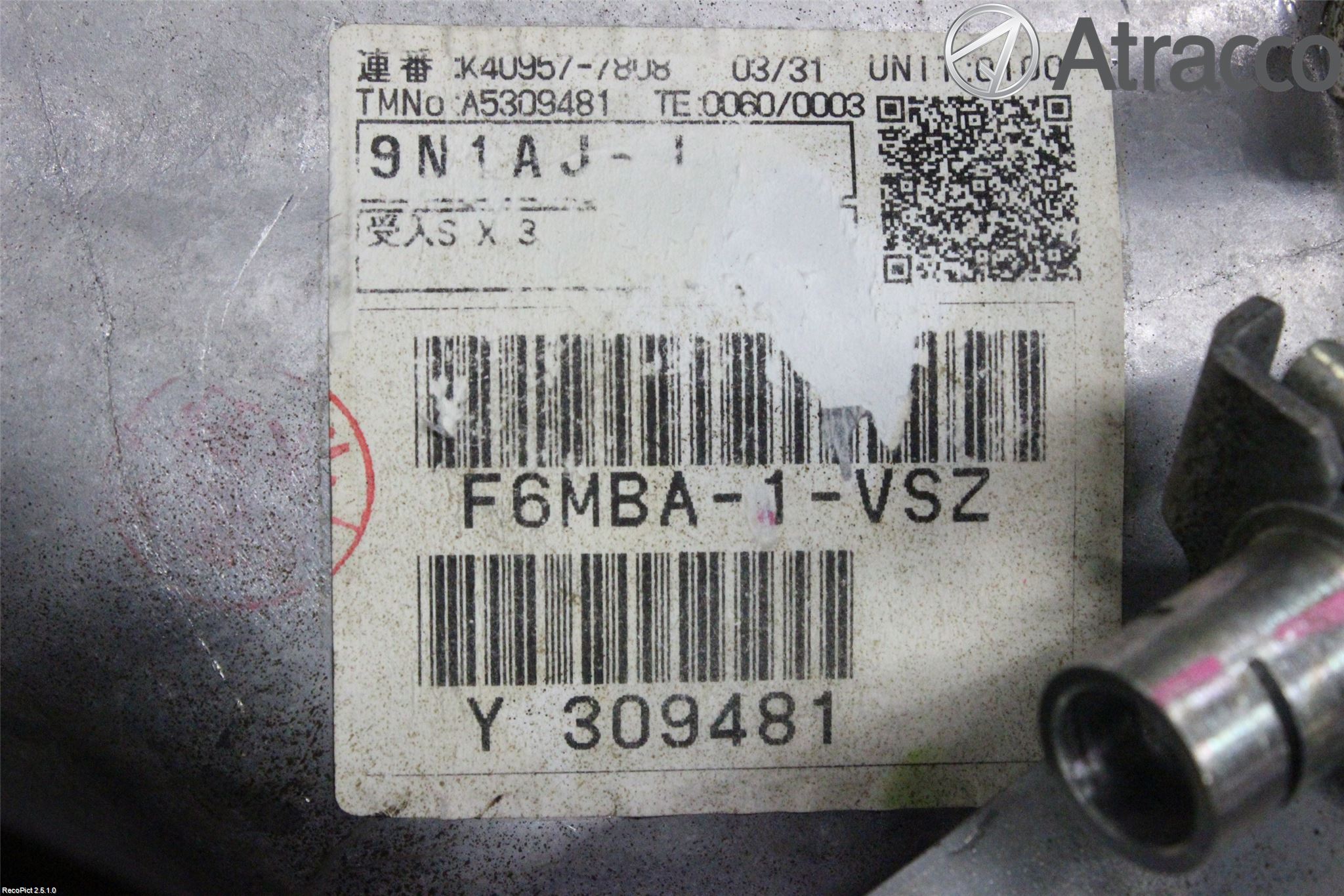 Mitsubishi ASX 10-22 Växellåda Man 6 Vxl