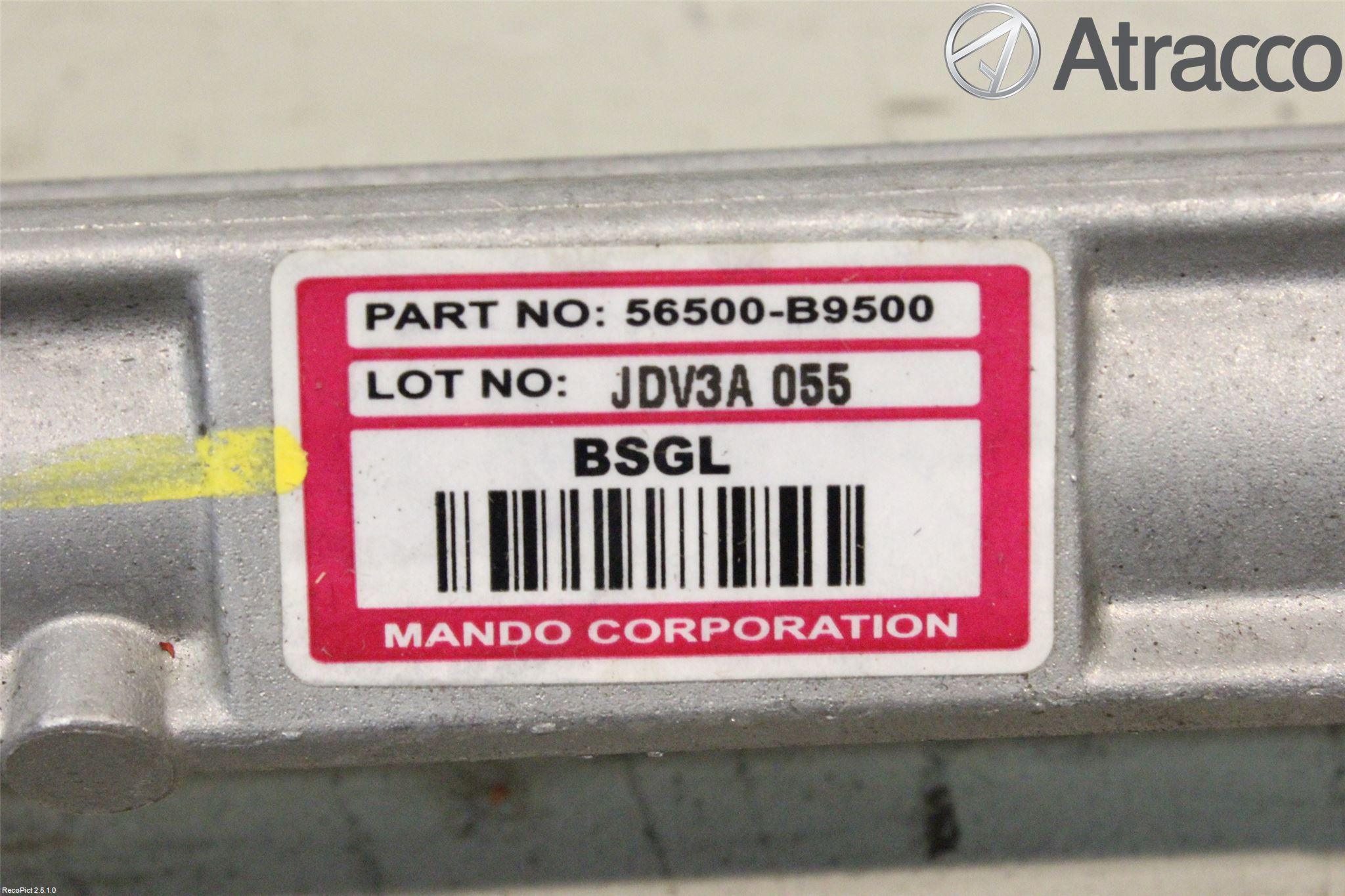 Hyundai i10 BA 14-16 Styrväxel Servo -Snäcka