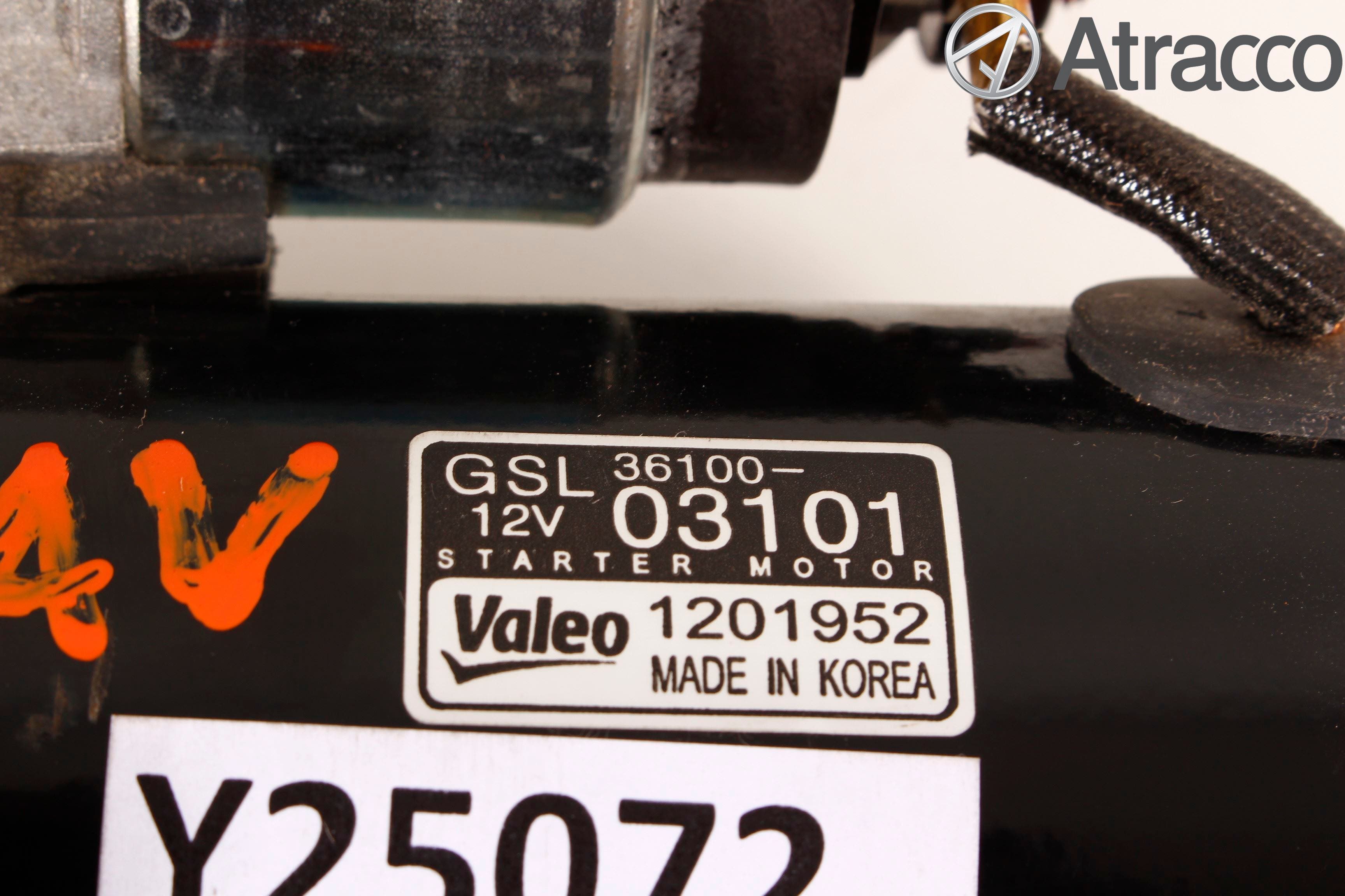 Hyundai i10 BA 14-16 Startmotor