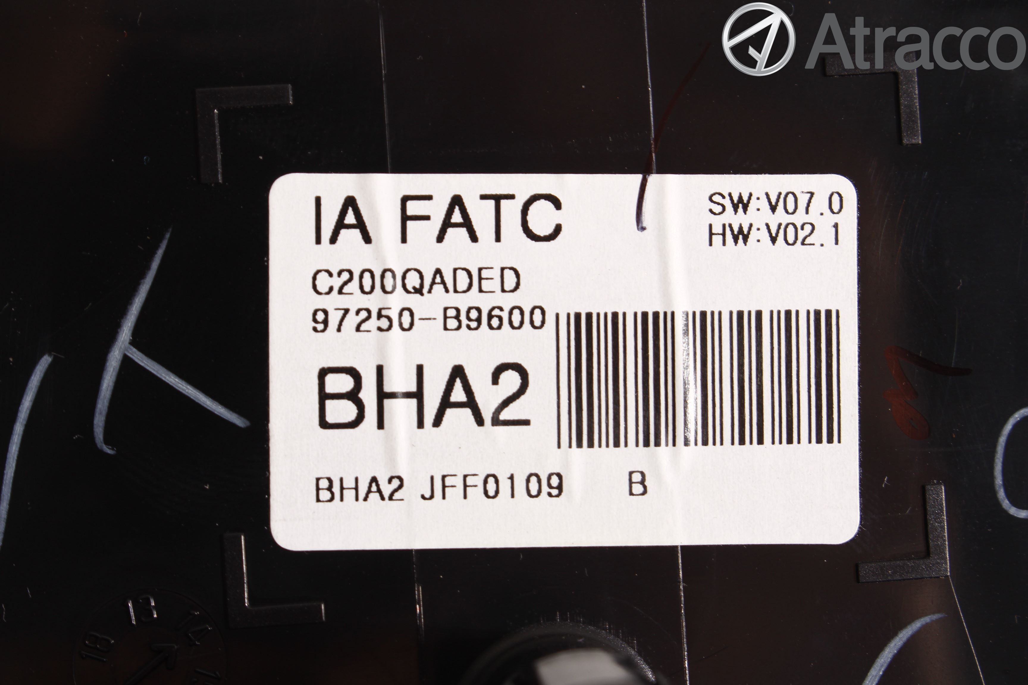 Hyundai i10 BA 14-16 Ac Styrenhet Ac Manöveren