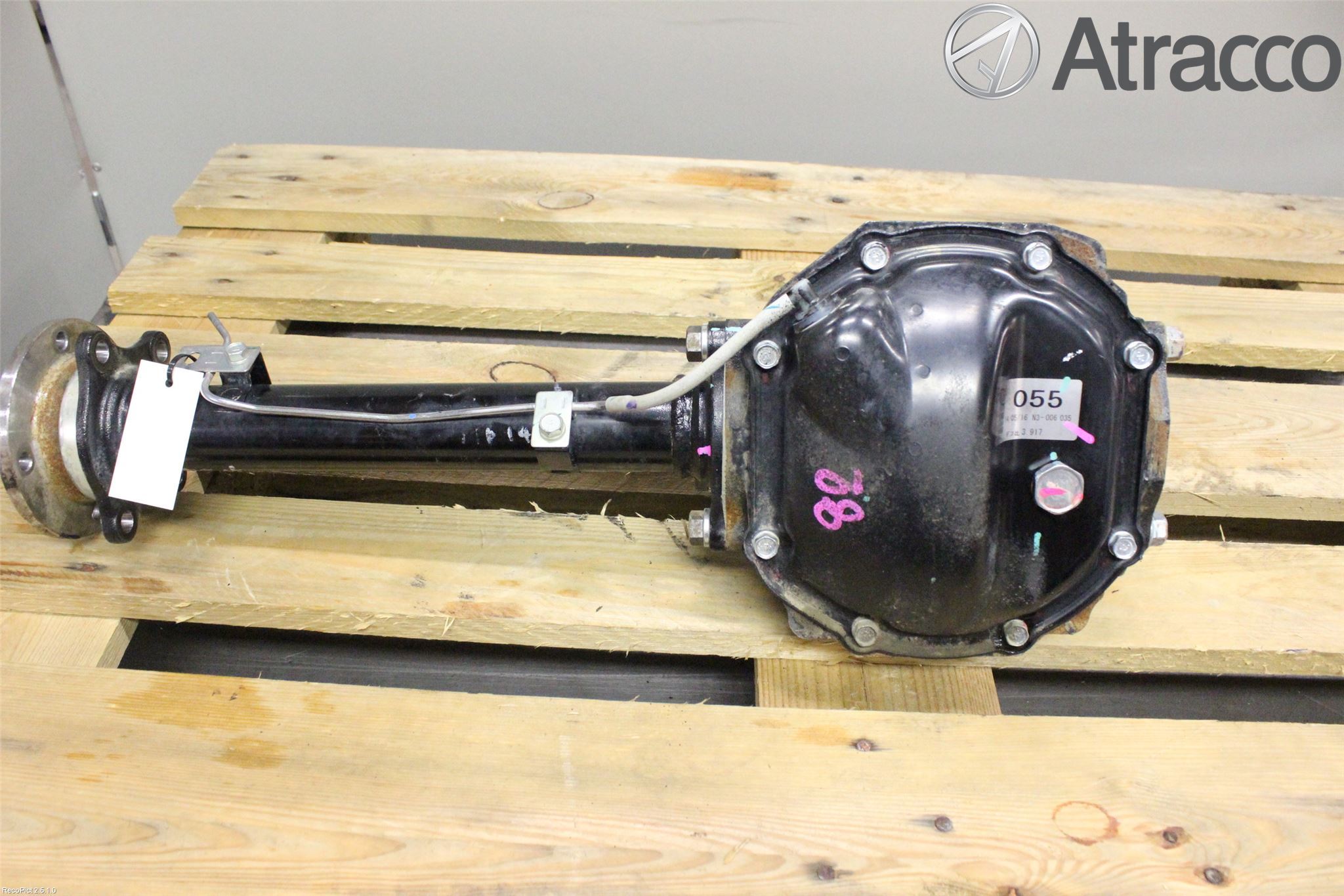 Mitsubishi L200 06-15 Framvagn Diffrential