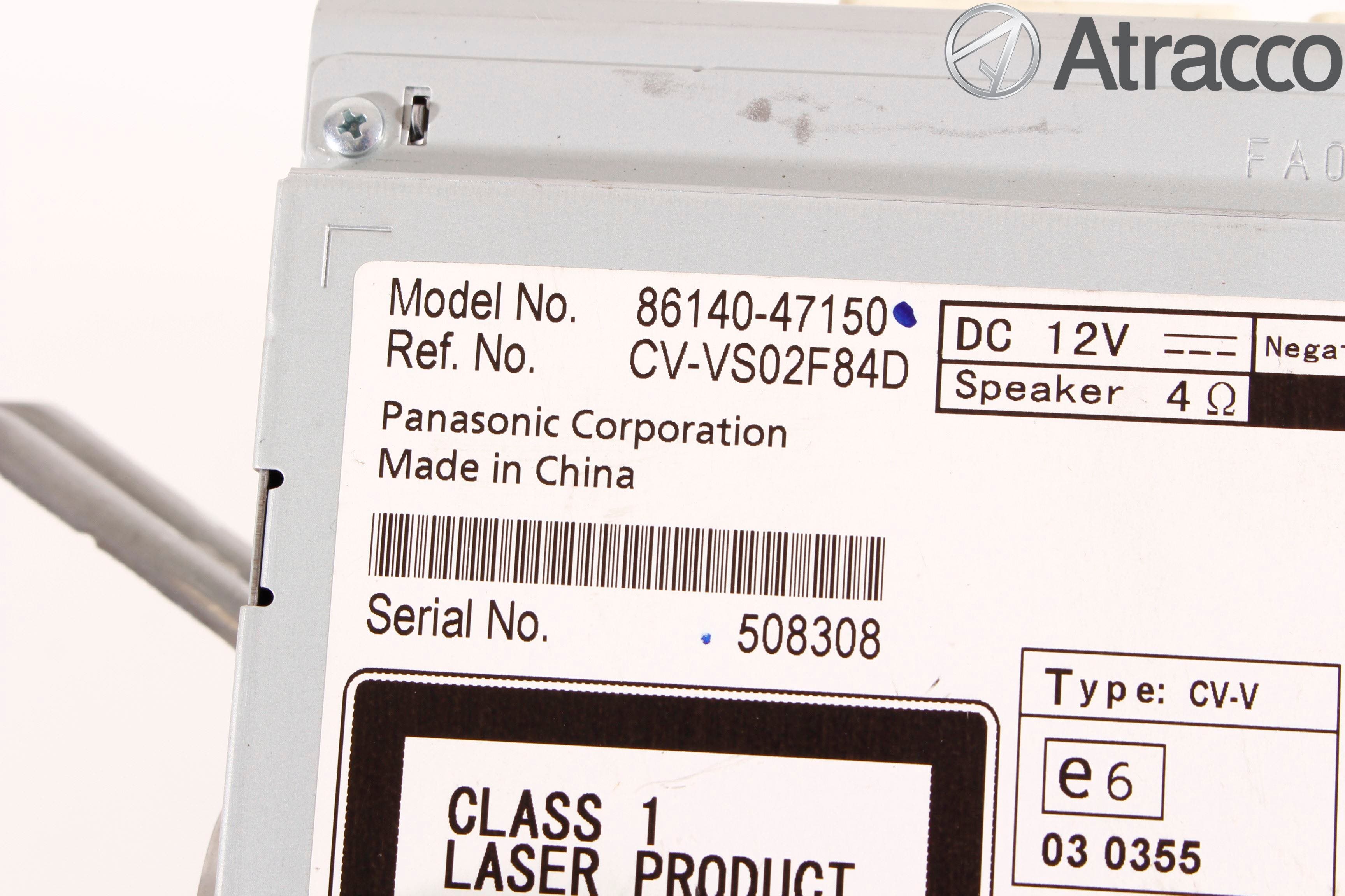 Toyota PRIUS+ ZVW40 12-20 Cd Radio - Multimediapanel