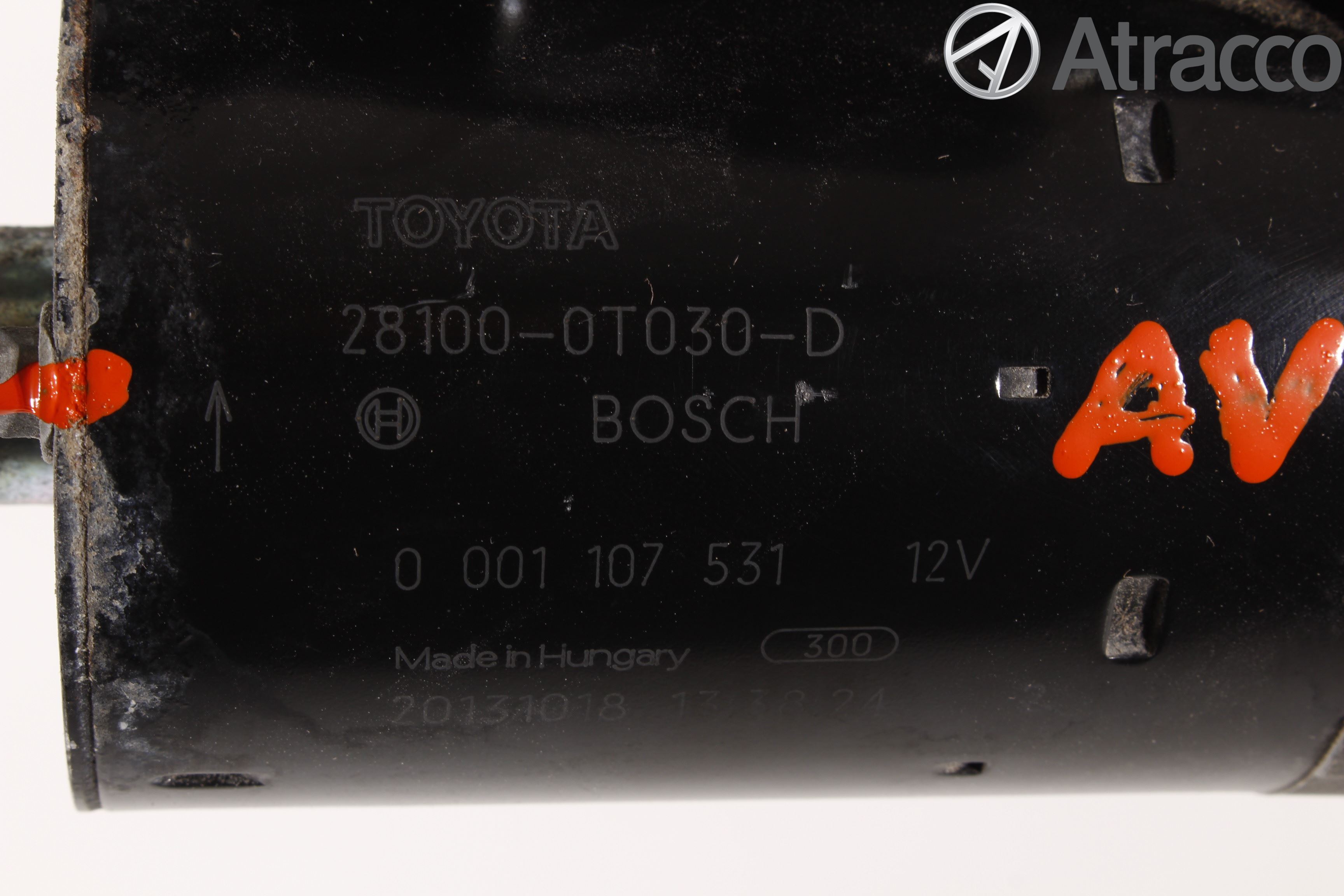 Toyota AURIS 13-19 Startmotor