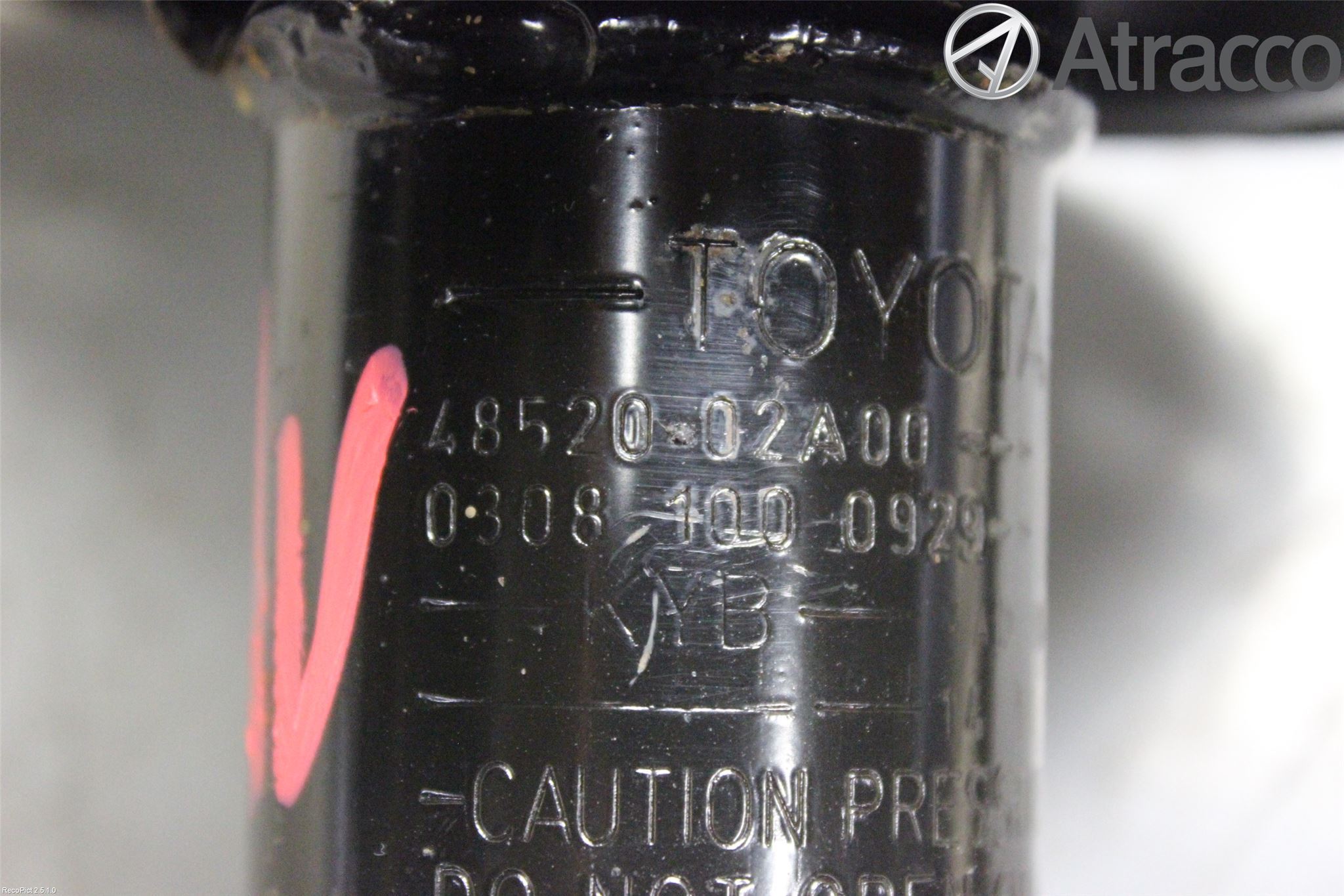 Toyota AURIS 13-19 Fjäderben Fram Vänster