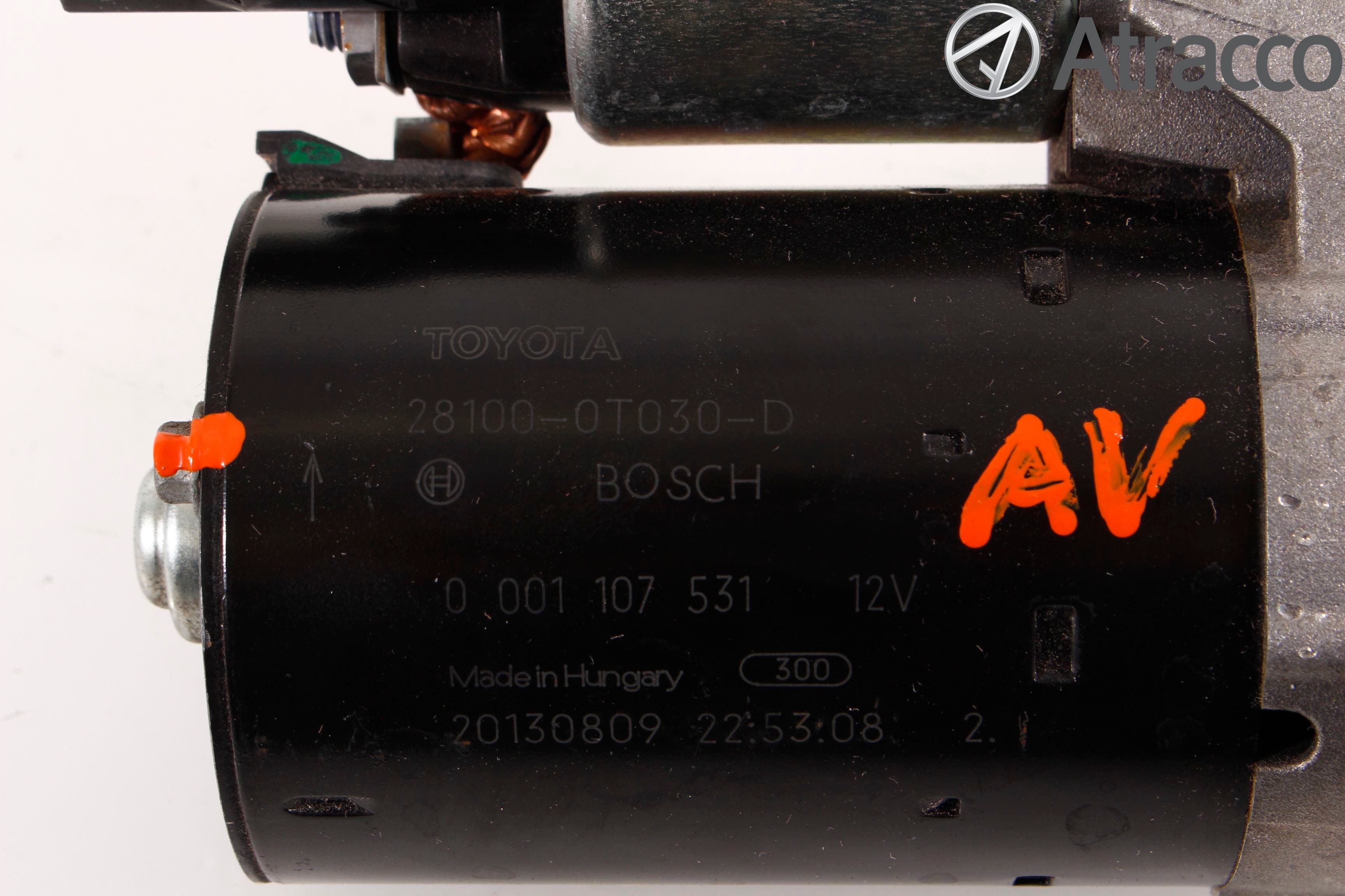 Toyota AURIS 13-19 Startmotor