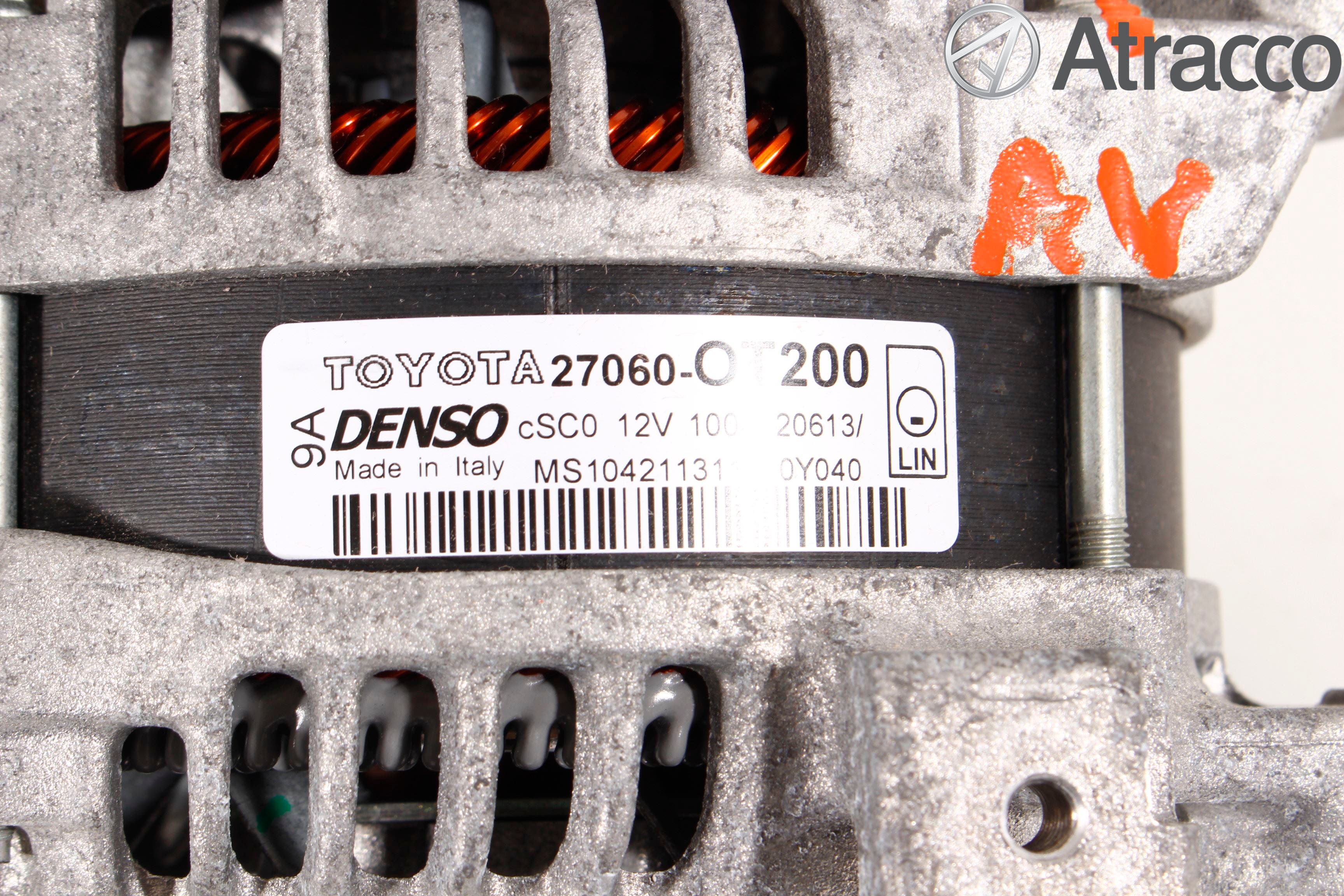 Toyota AURIS 13-19 Generator