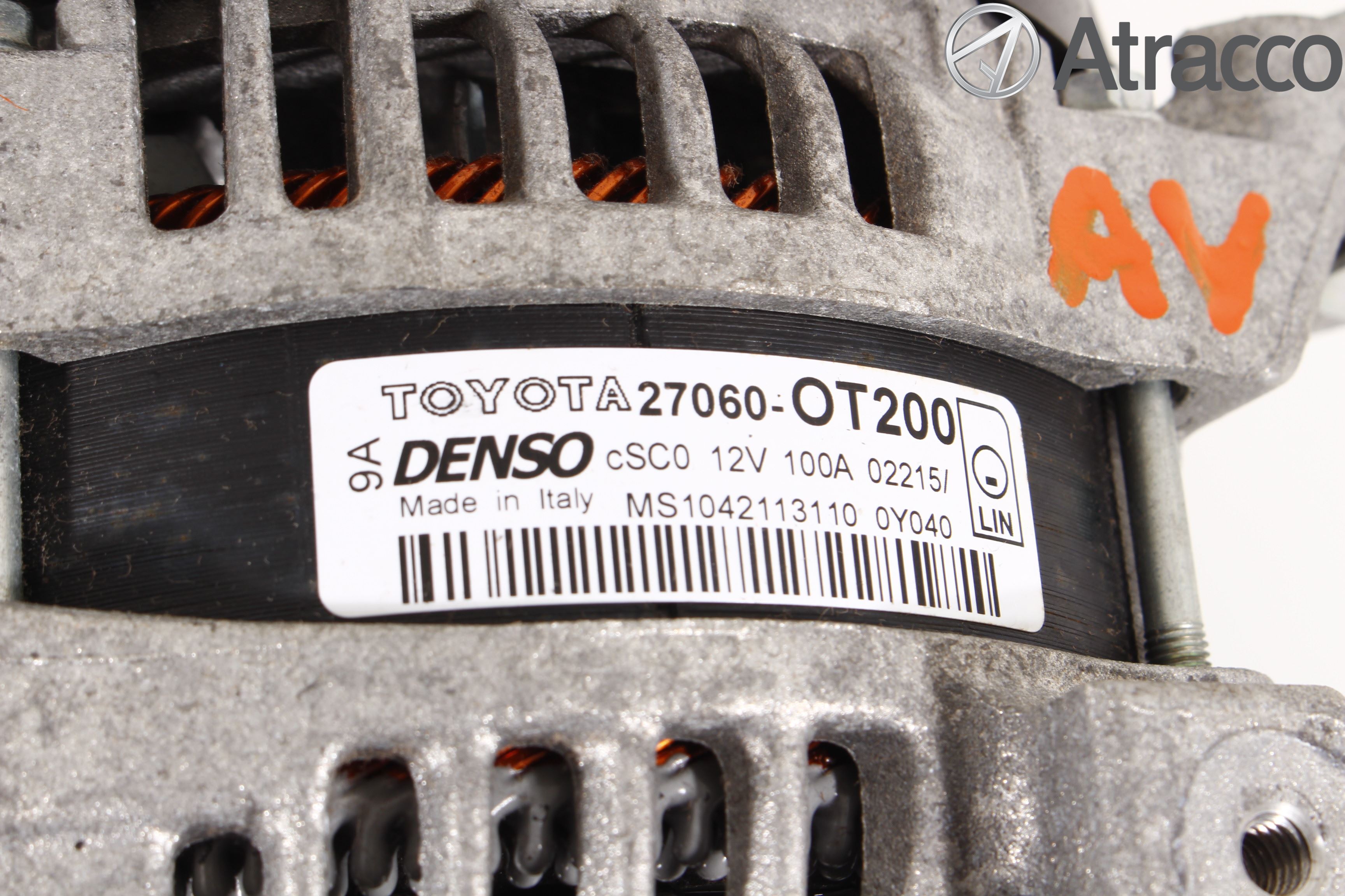 Toyota AURIS 13-19 Generator