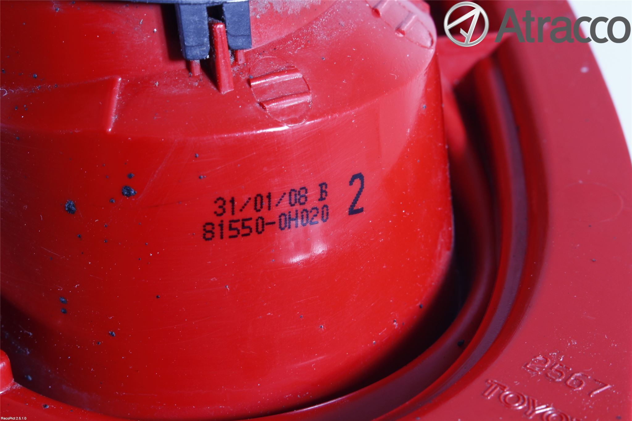 Toyota AYGO 06-14 Bakljus Höger