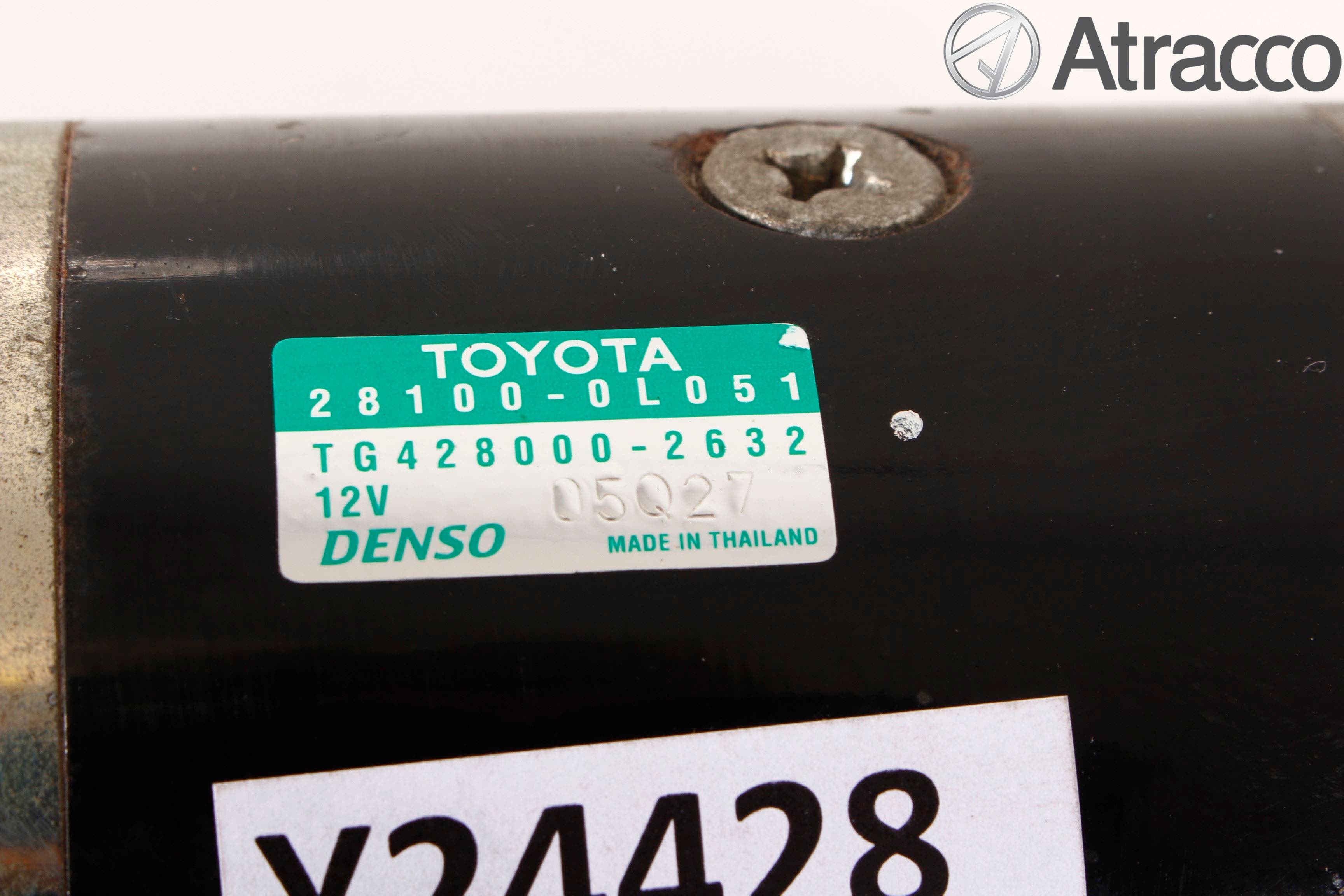 Toyota HILUX 05-16 Startmotor Diesel