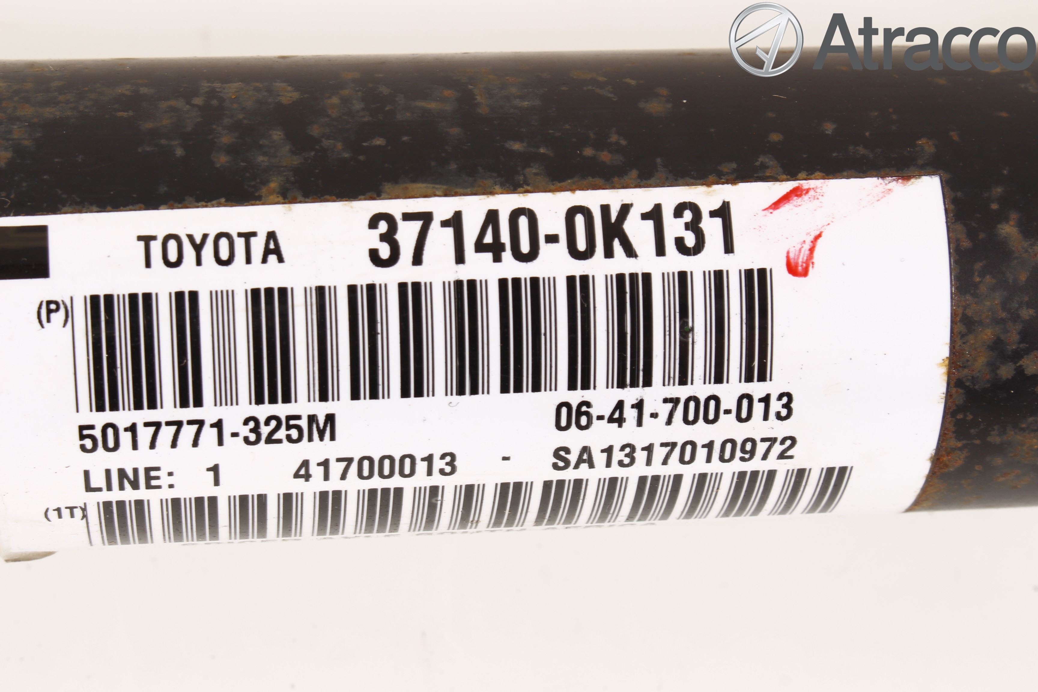 Toyota HILUX 05-16 Mellanaxel Främre 4Wd