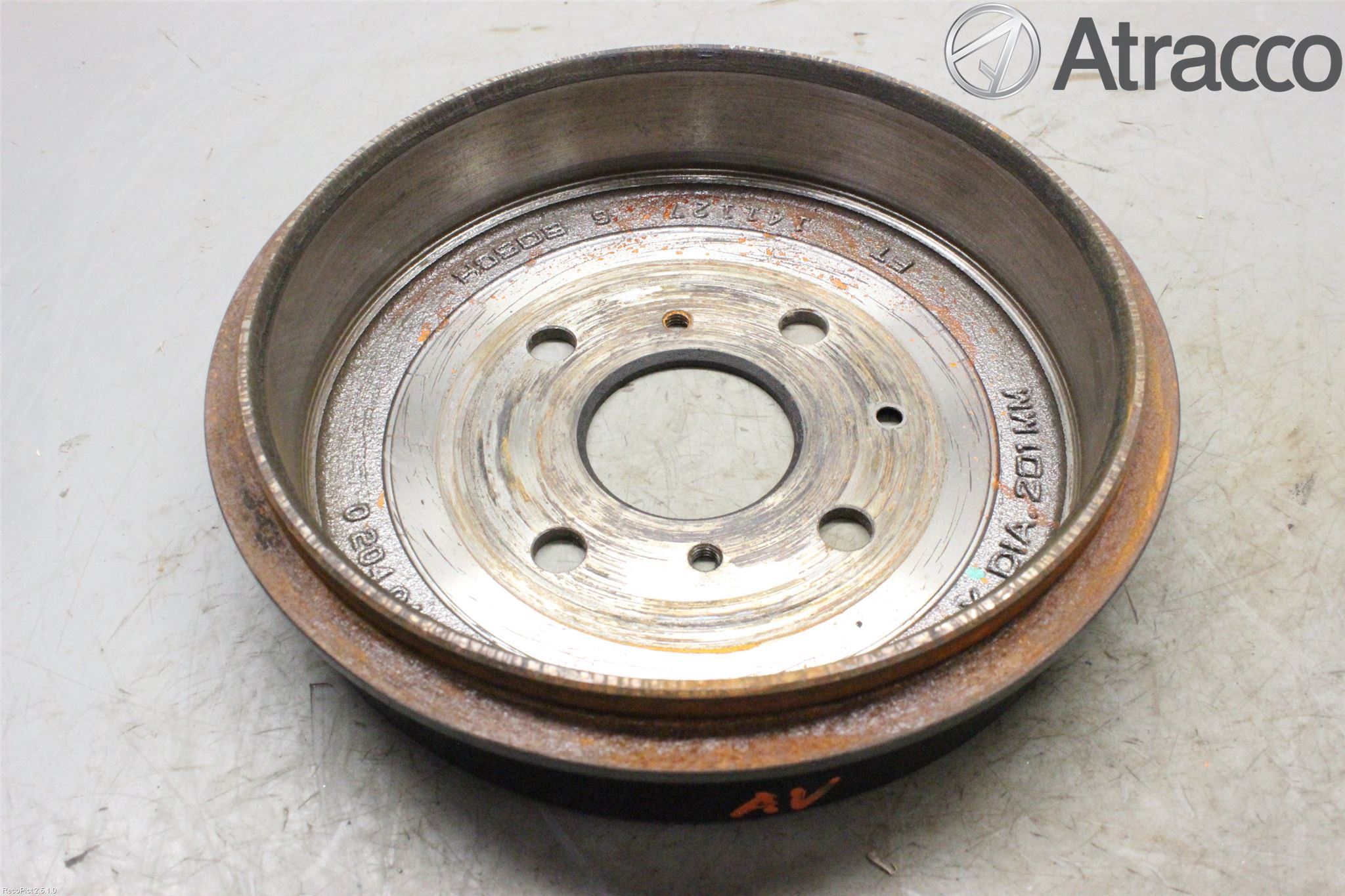 Toyota AYGO 15-21 Bromstrumma Bak