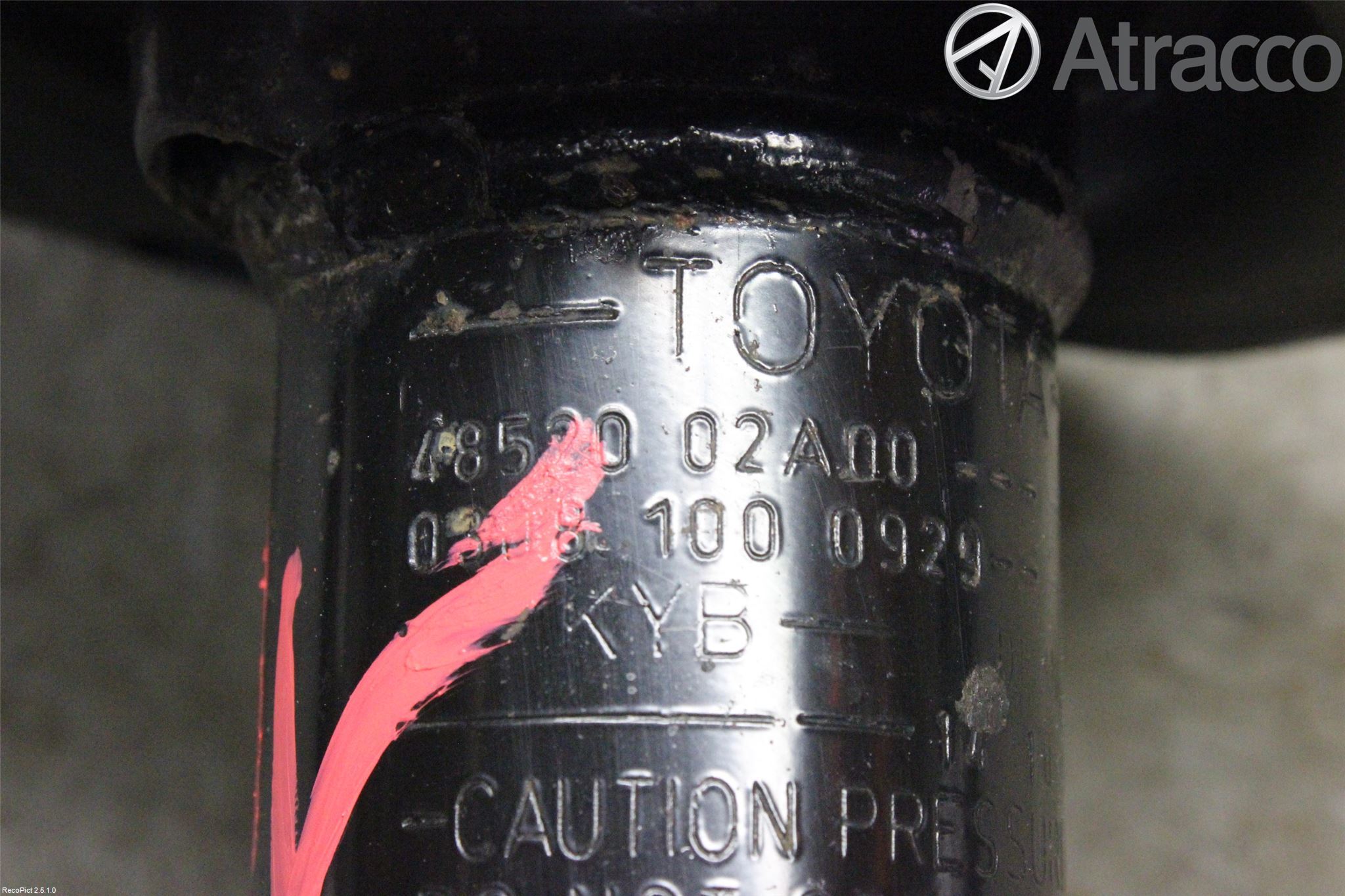 Toyota AURIS 13-19 Fjäderben Fram Vänster