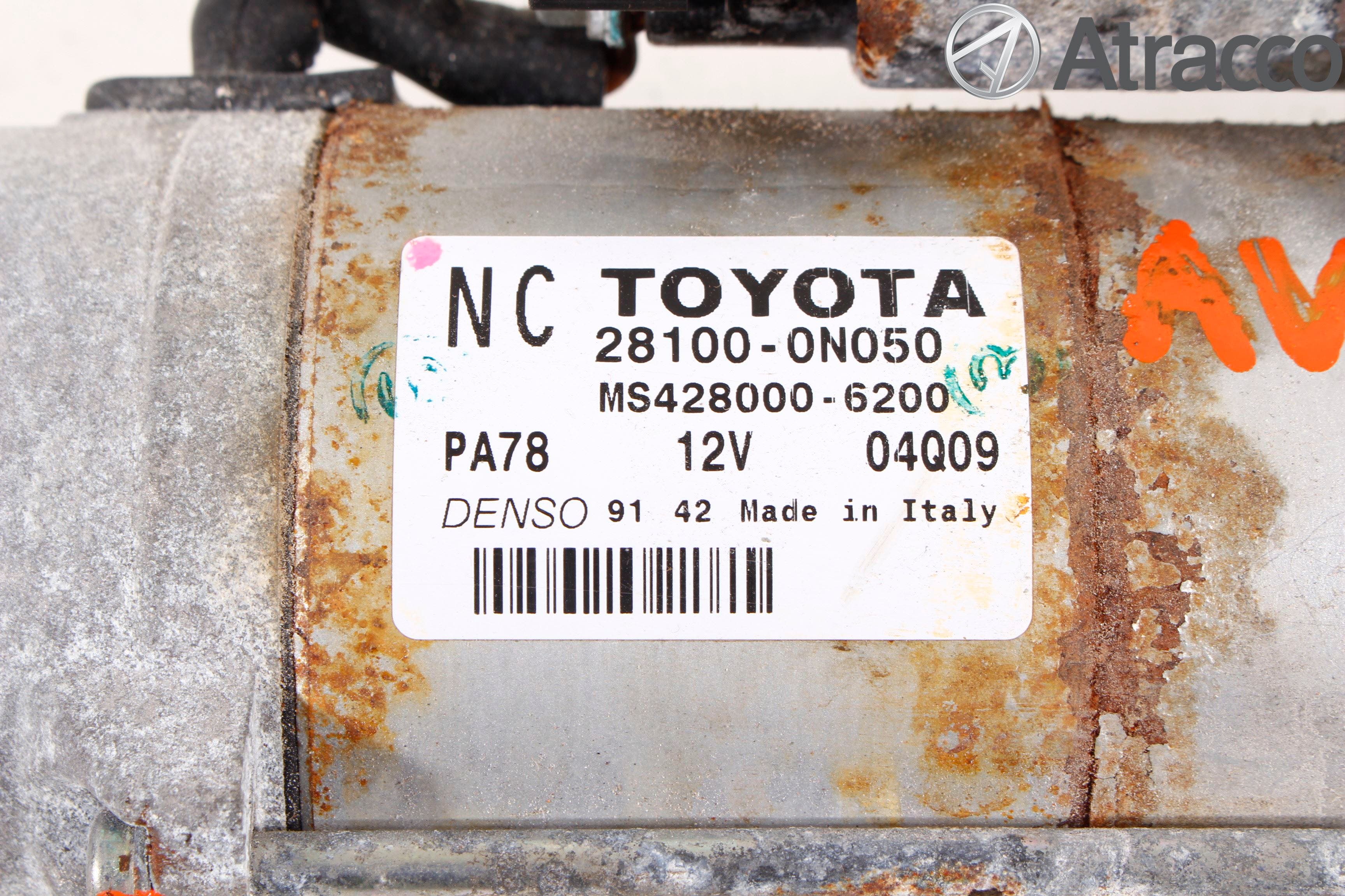 Toyota YARIS XP130 12-14 Startmotor