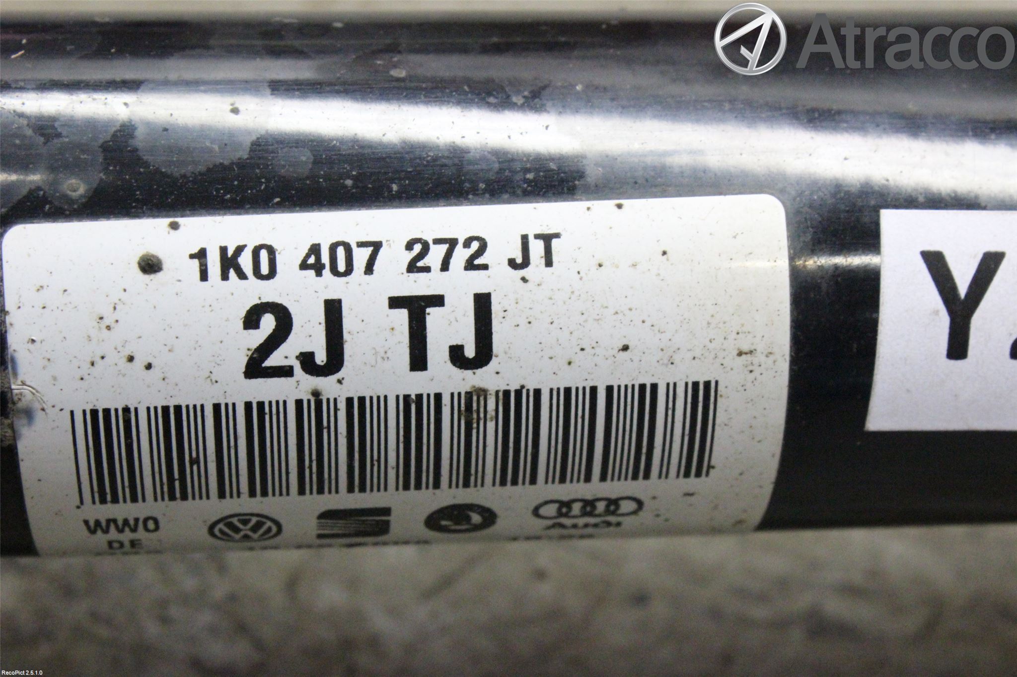 Skoda OCTAVIA (1Z) 05-13 Drivaxel Fram Höger
