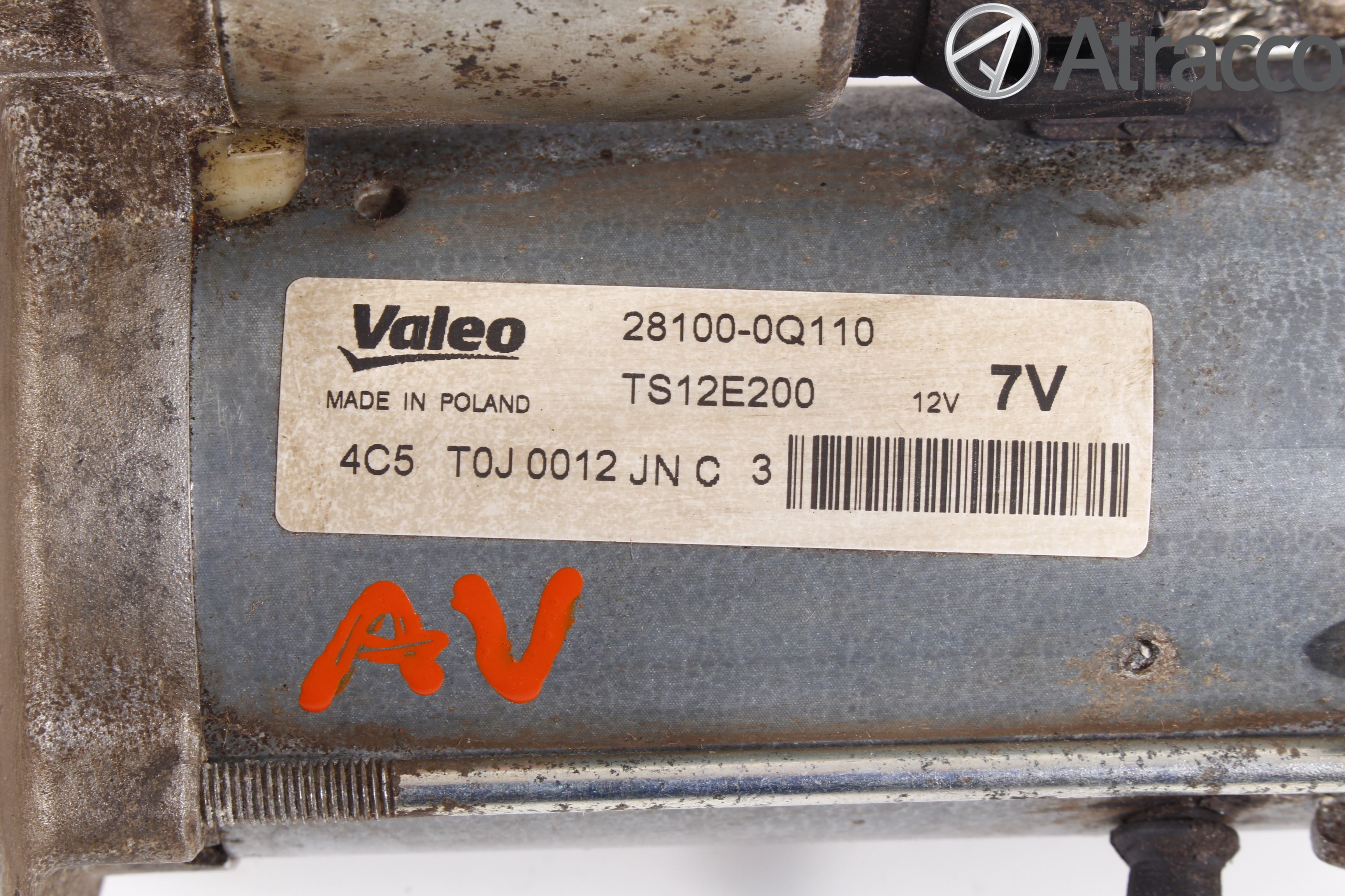 Toyota AYGO 15-21 Startmotor