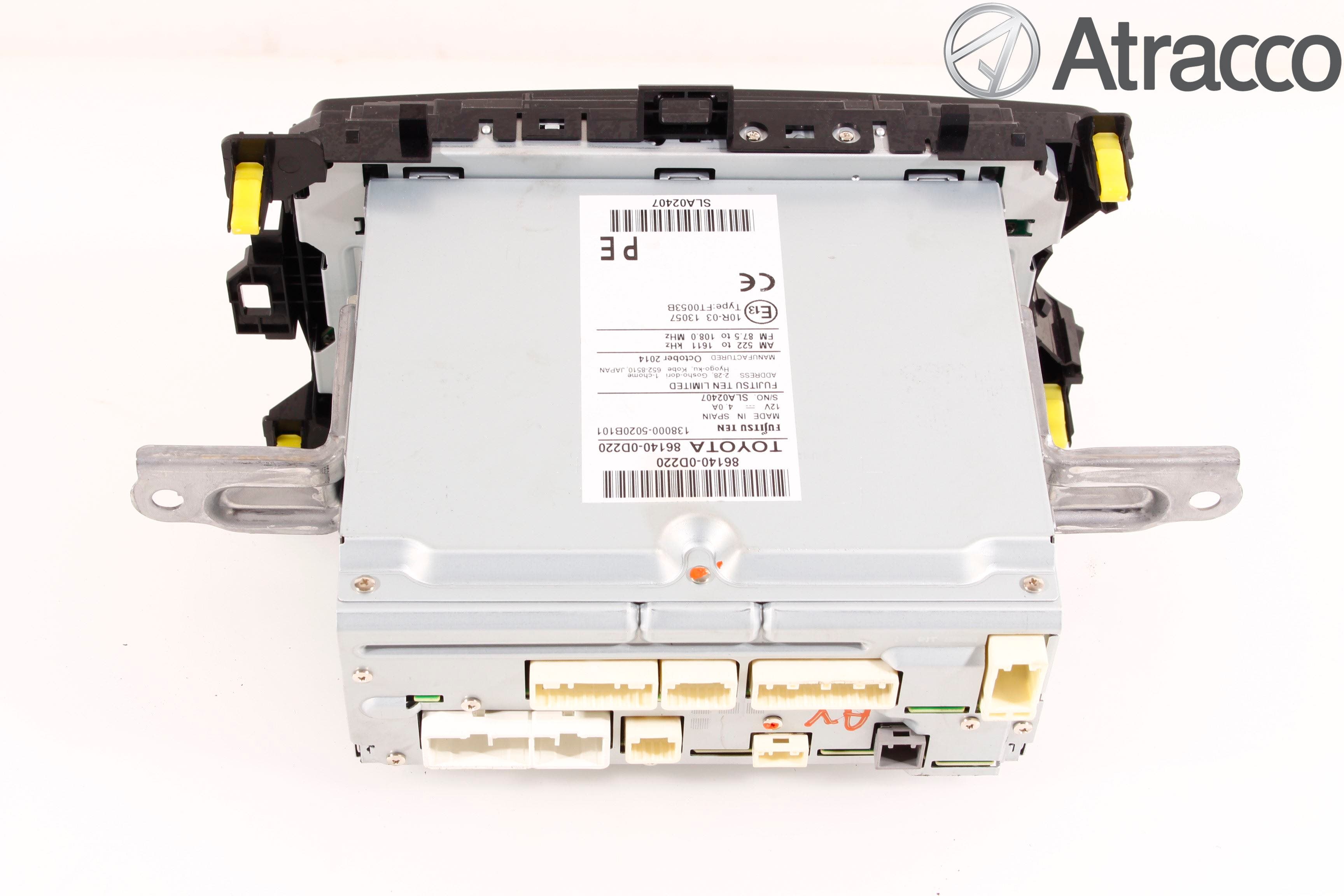 Toyota YARIS XP130 15-20 Cd Radio - Multimediapanel