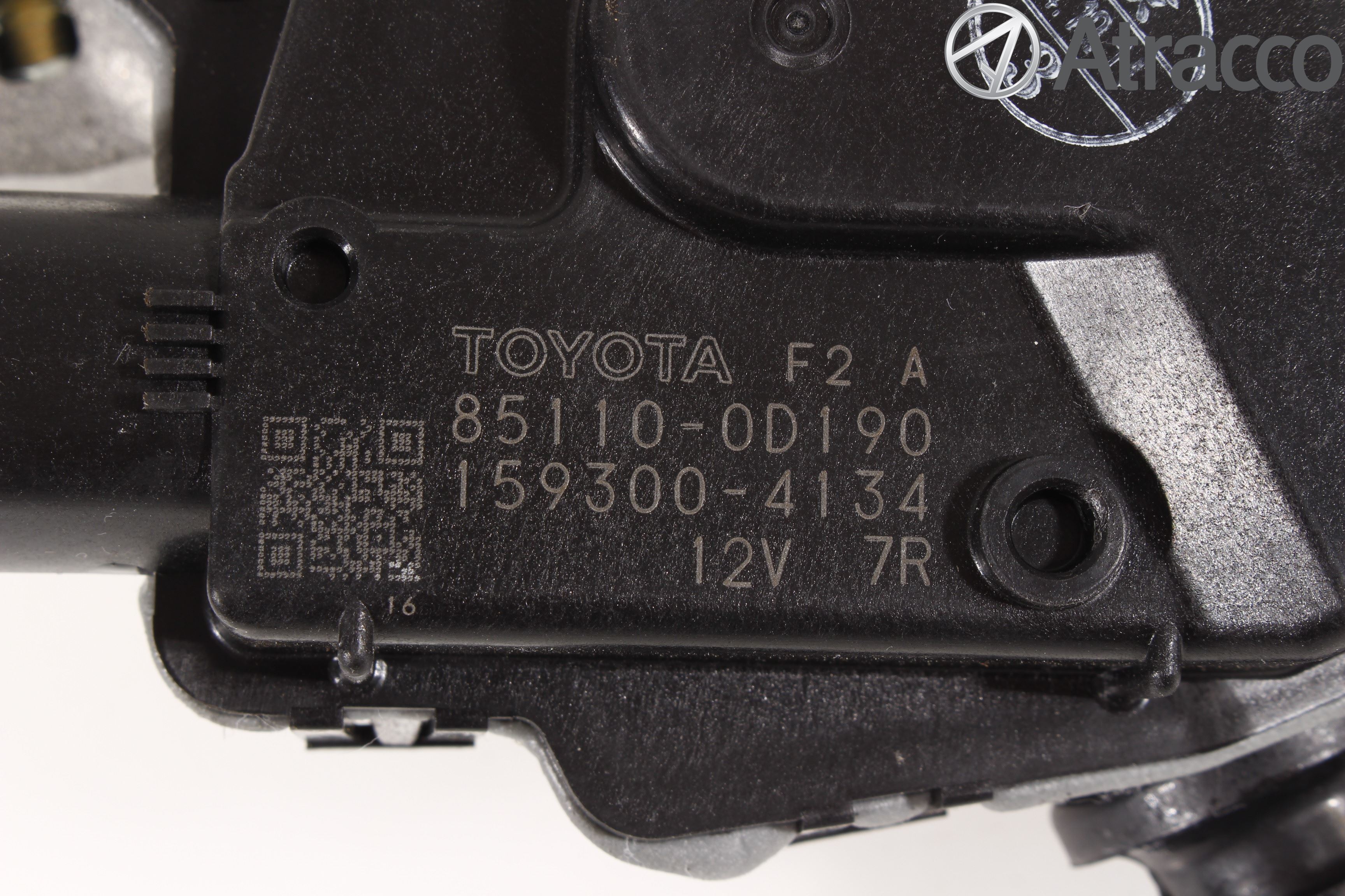 Toyota YARIS XP130 15-20 Torkarmotor Vindruta
