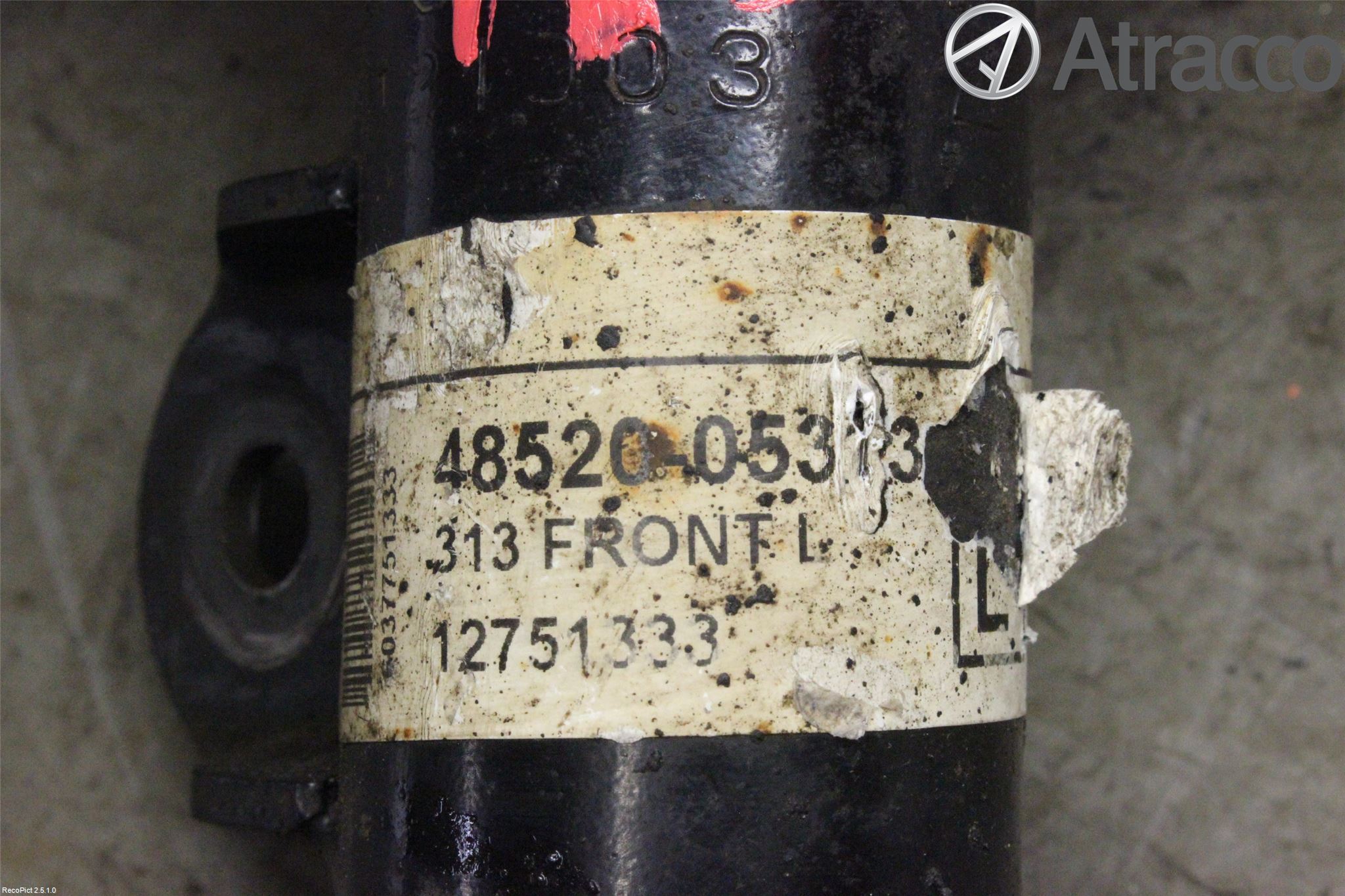 Toyota AVENSIS 09-15 Fjäderben Fram Vänster