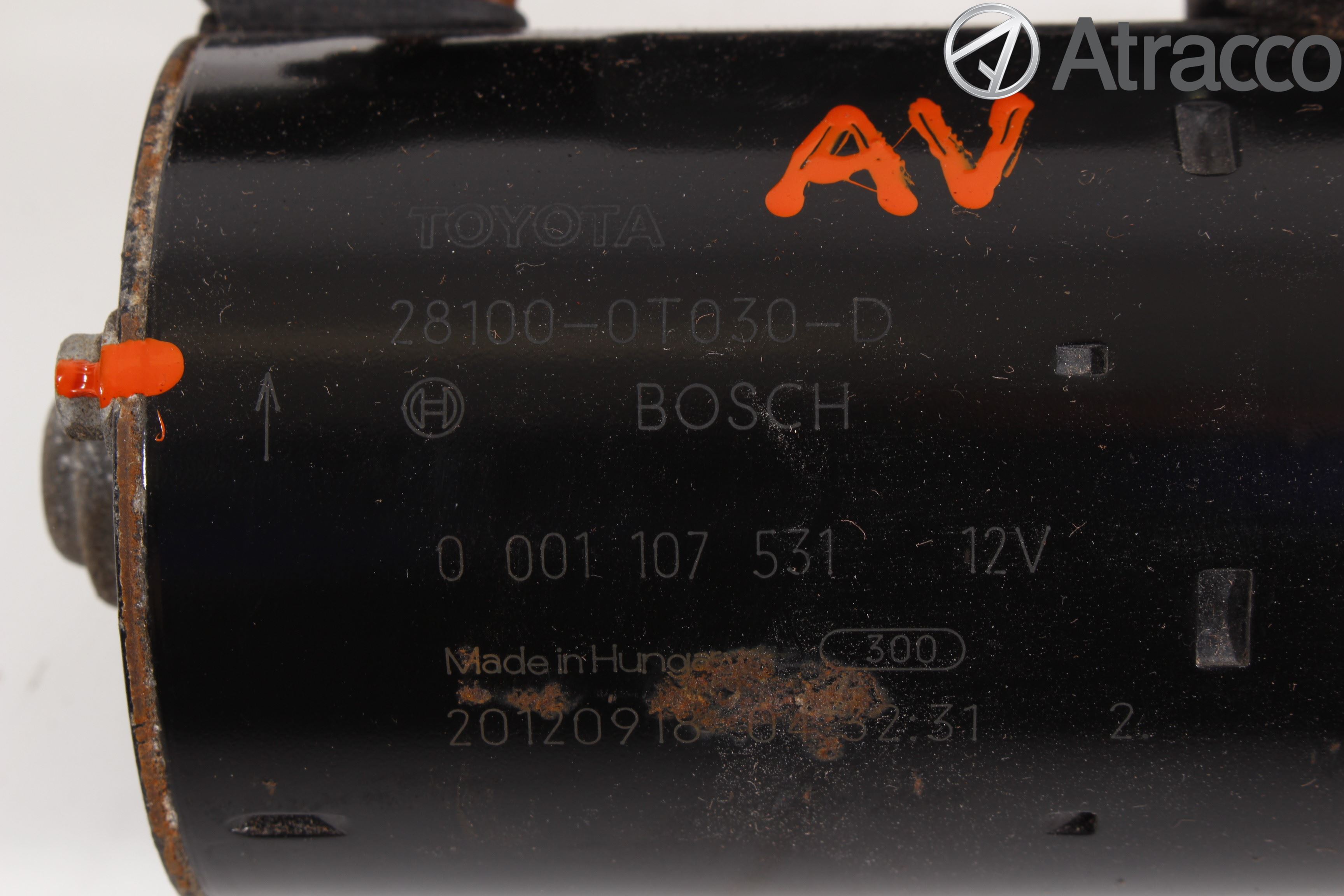 Toyota AVENSIS 09-15 Startmotor