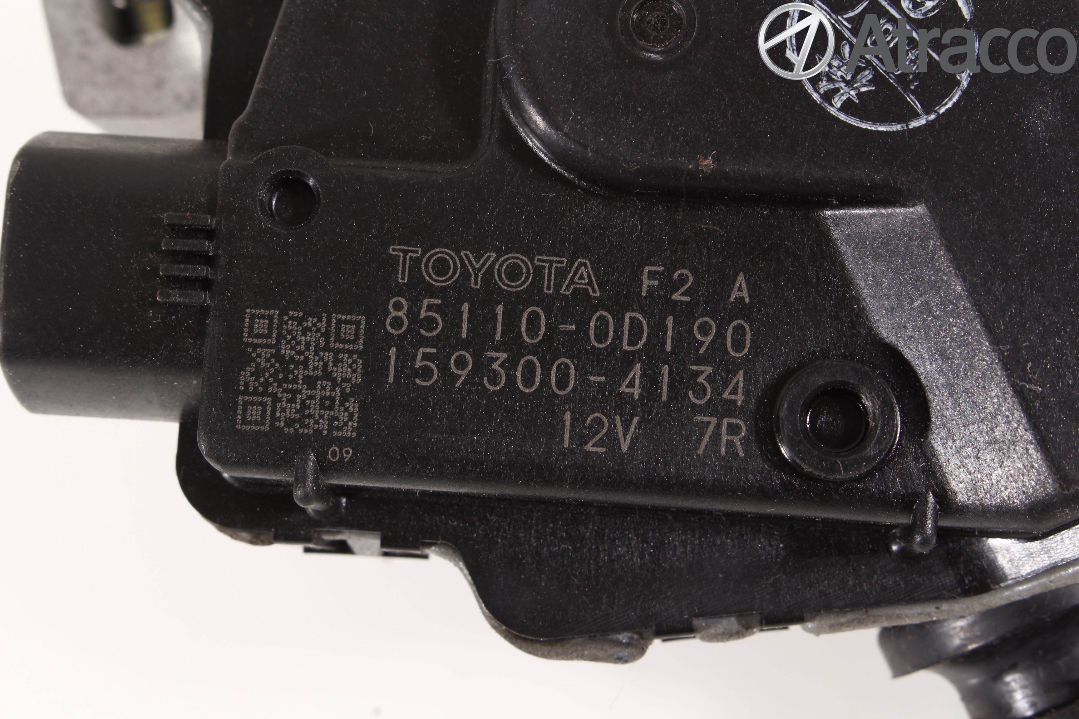 Toyota YARIS XP130 15-20 Torkarmotor Vindruta
