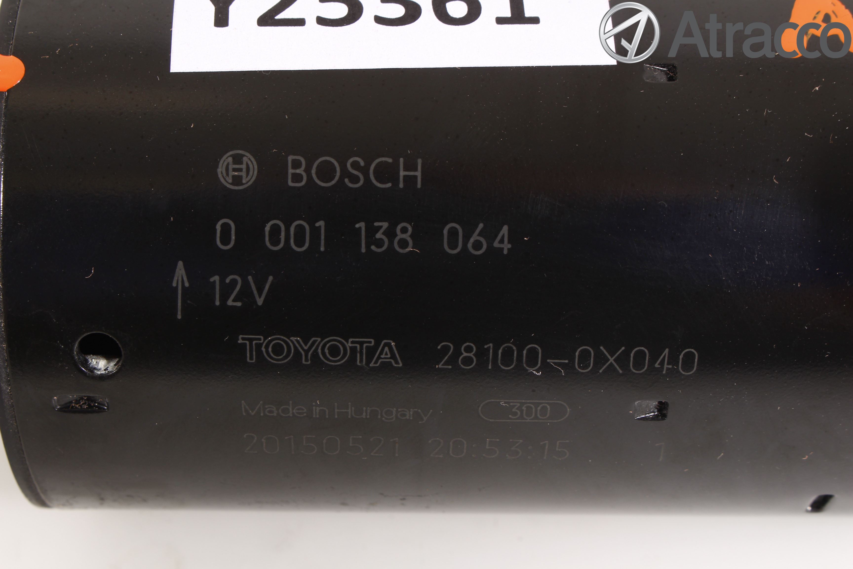 Toyota AVENSIS 16-18 Startmotor Diesel