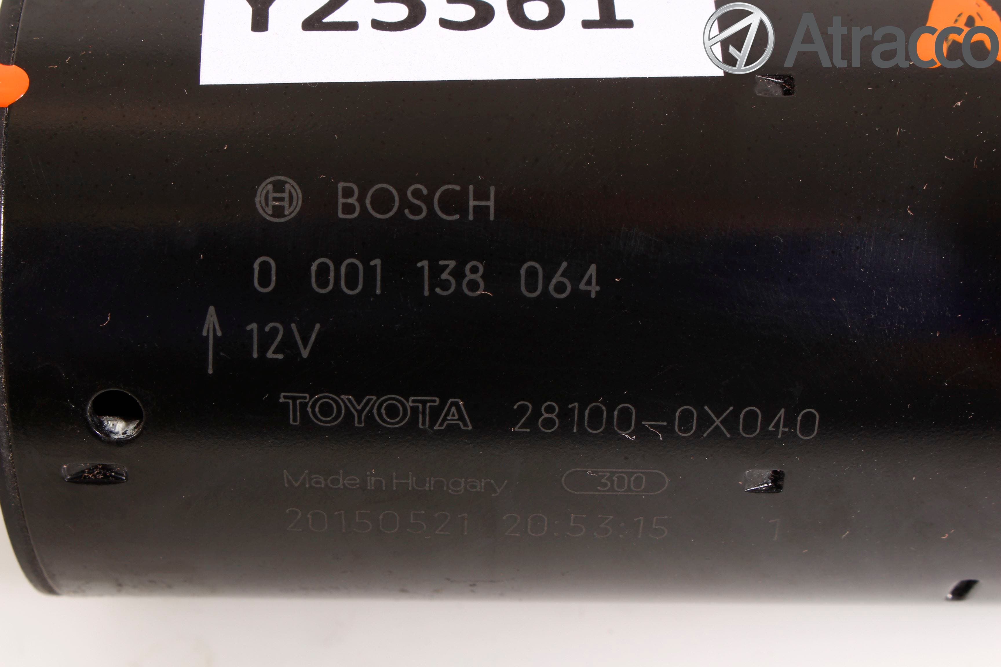 Toyota AVENSIS 16-18 Startmotor Diesel