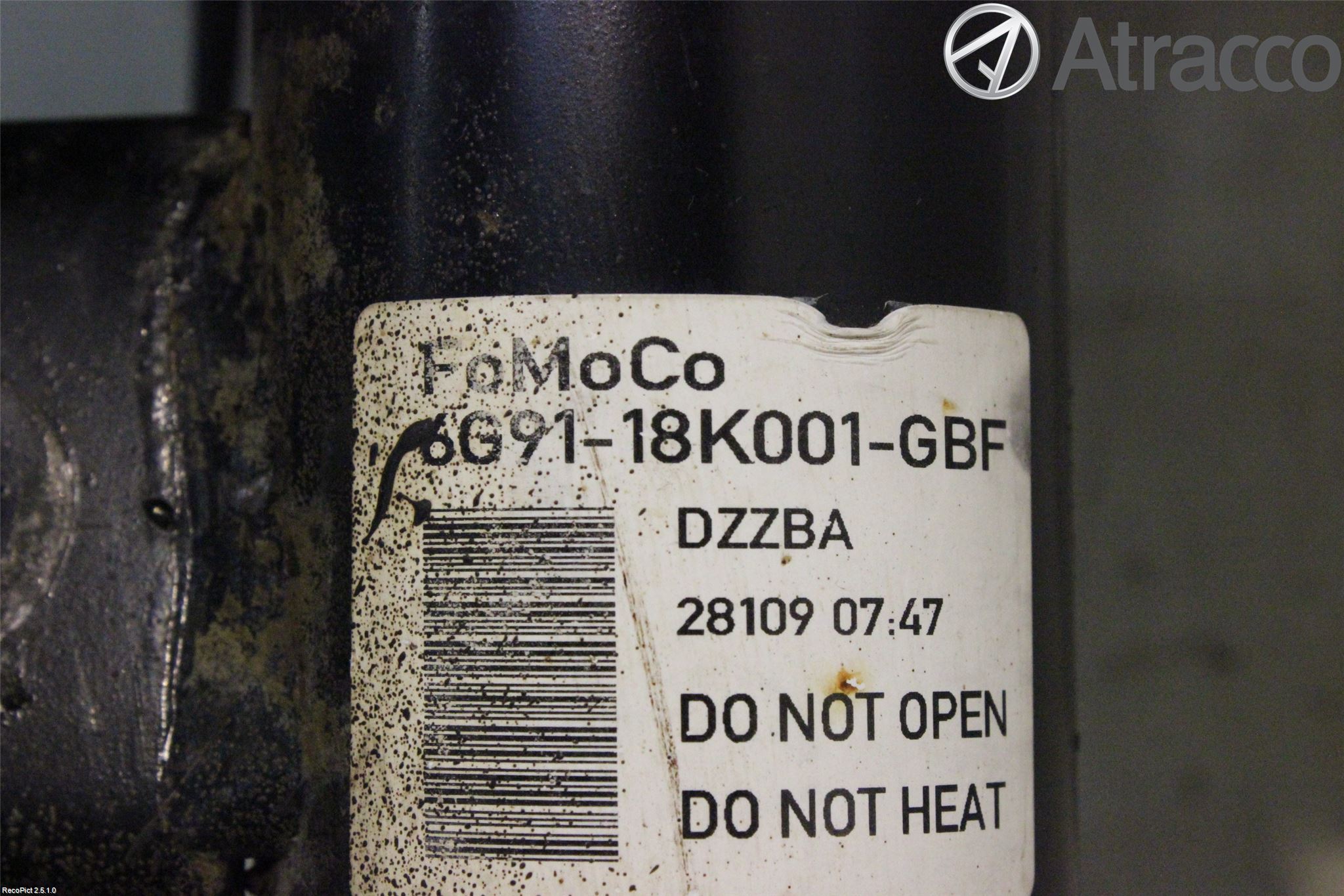 Ford MONDEO 07-15 Fjäderben Fram Vänster