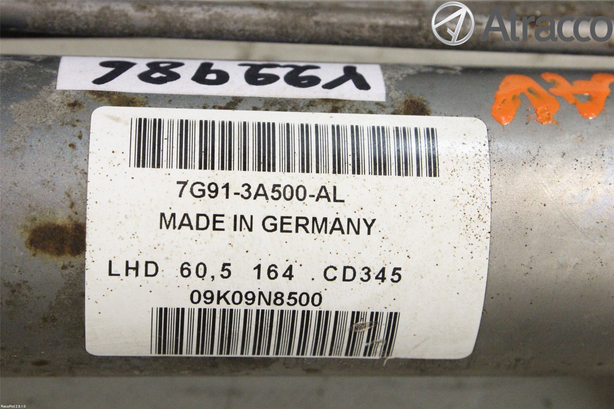 Ford MONDEO 07-15 Styrväxel Servo -Snäcka