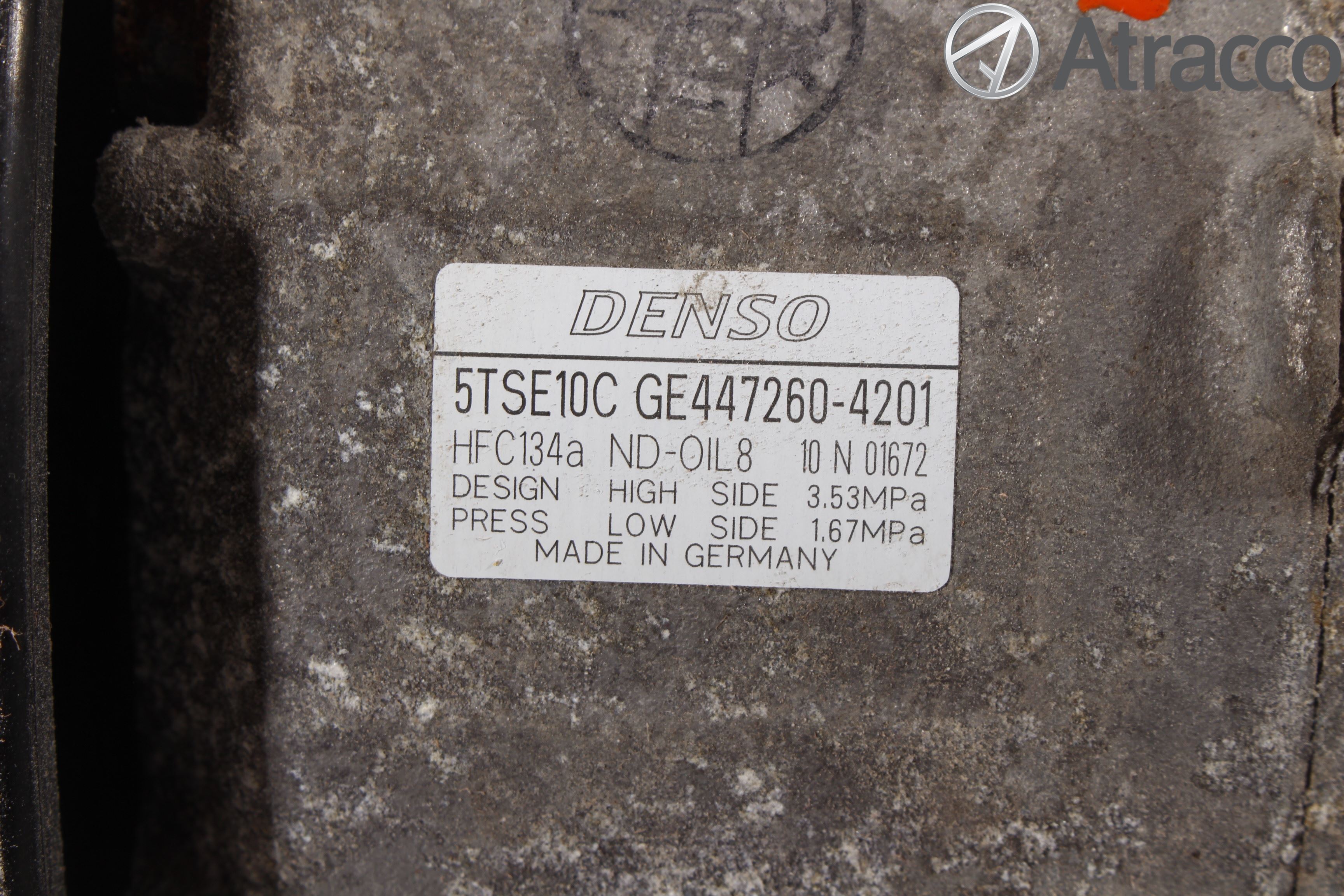 Toyota YARIS XP130 12-14 Ac Kompressor