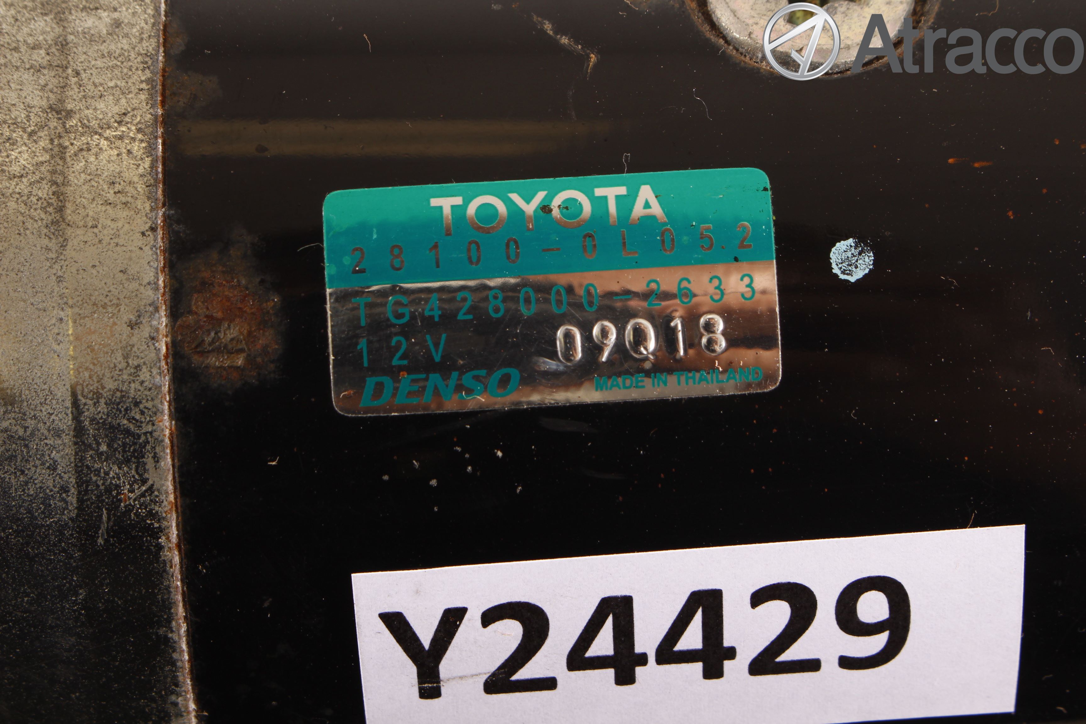 Toyota HILUX 05-16 Startmotor Diesel