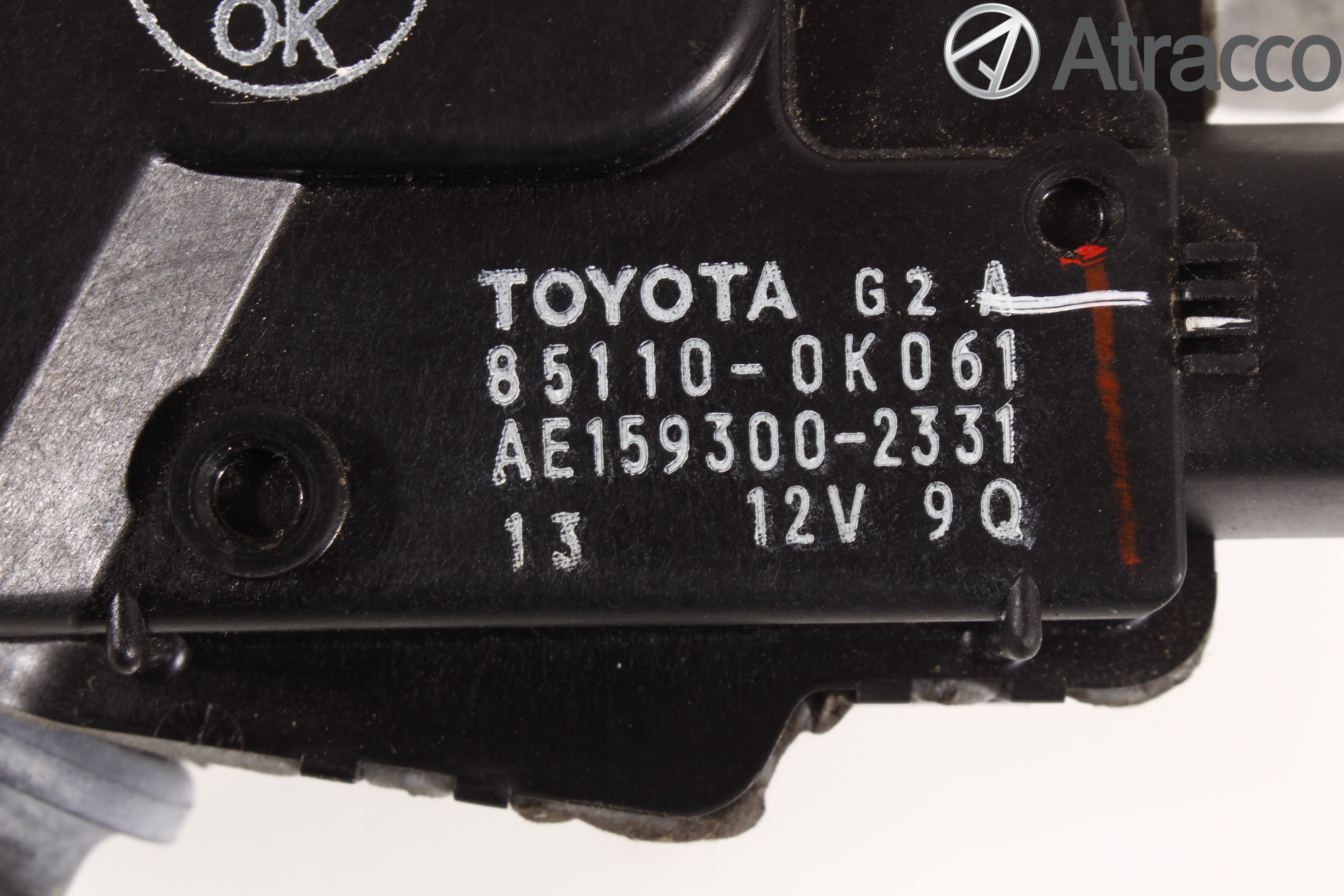 Toyota HILUX 05-16 Torkarmotor Vindruta