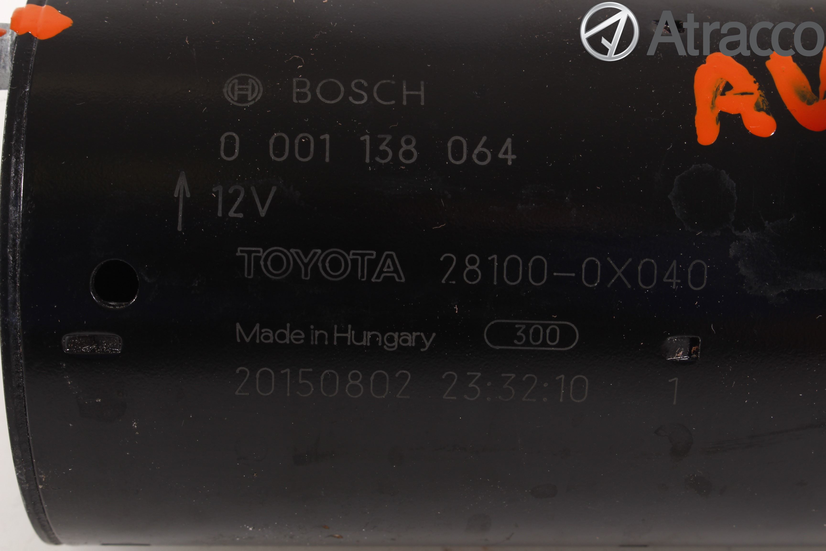 Toyota VERSO 09-18 Startmotor Diesel