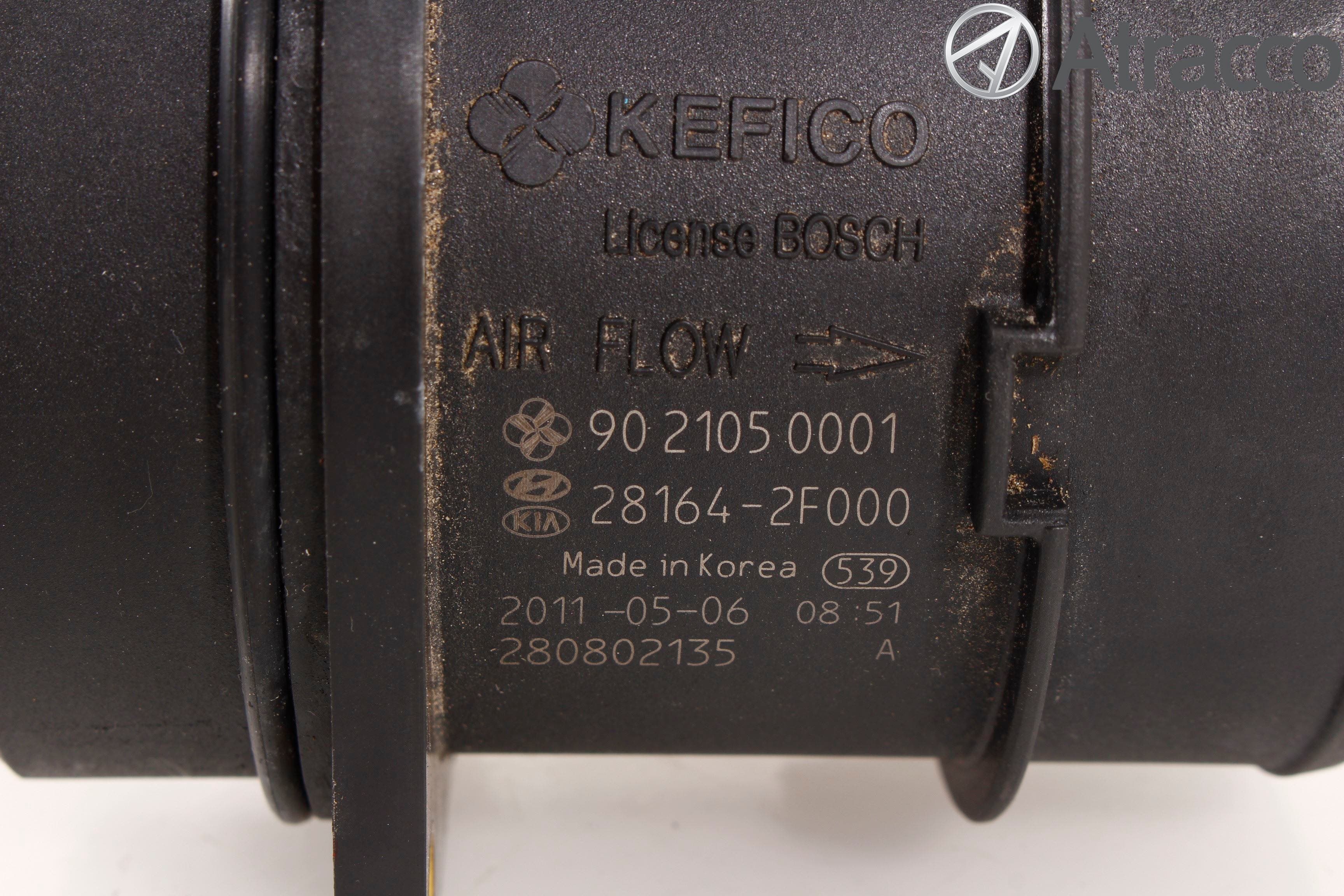 Hyundai ix35 Injluftmassamätare