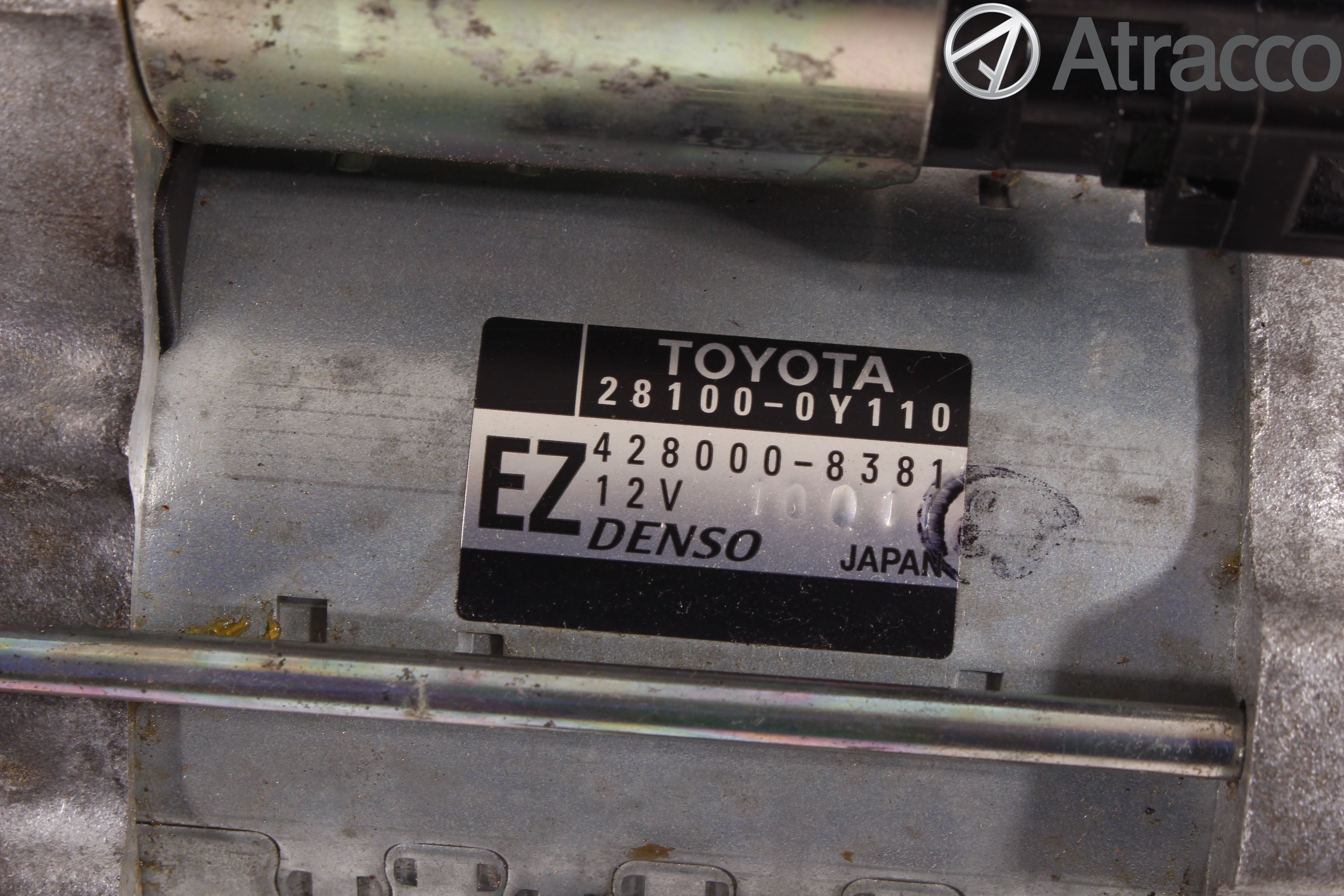 Toyota YARIS XP130 12-14 Startmotor