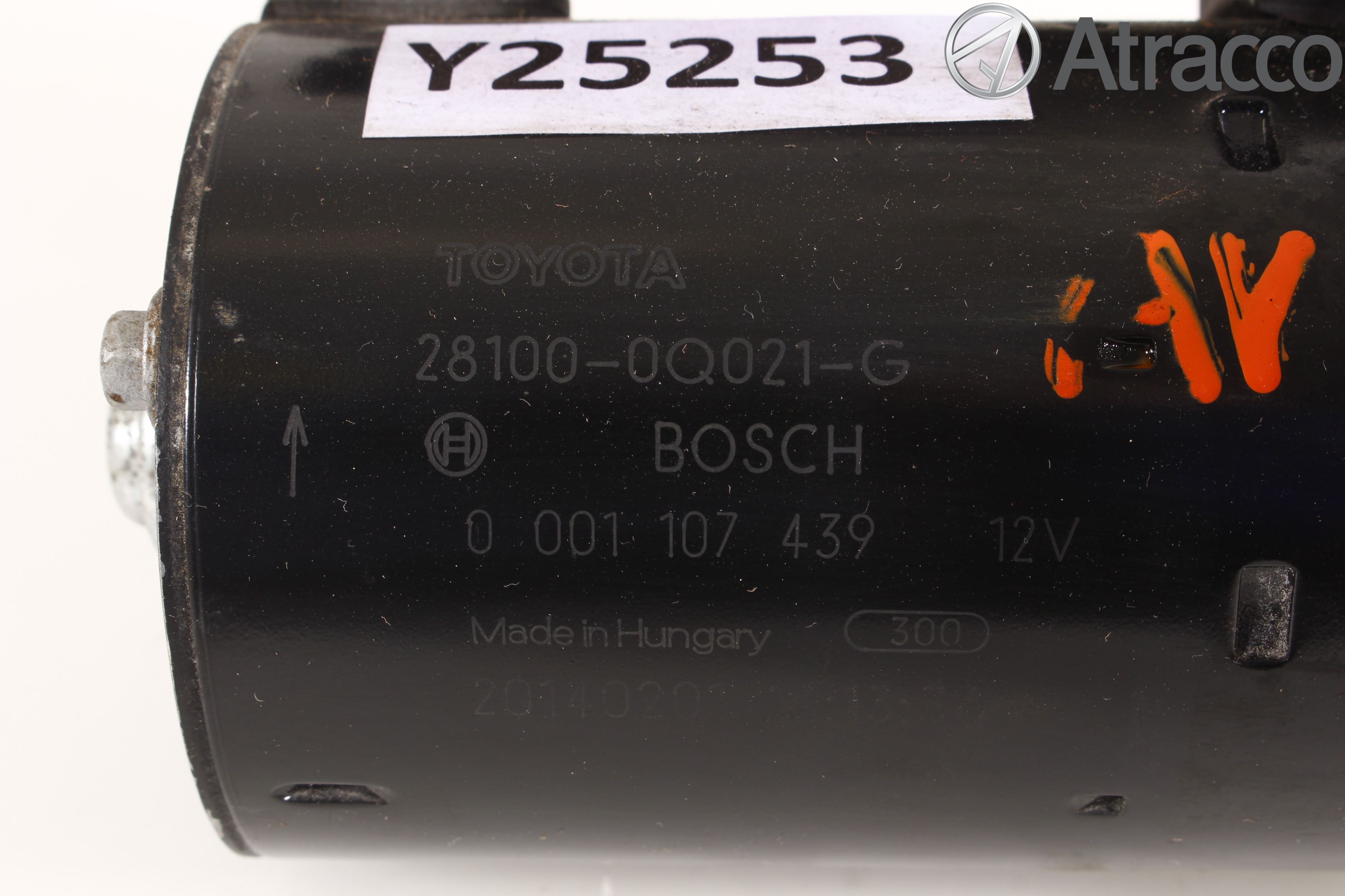 Toyota AYGO 06-14 Startmotor