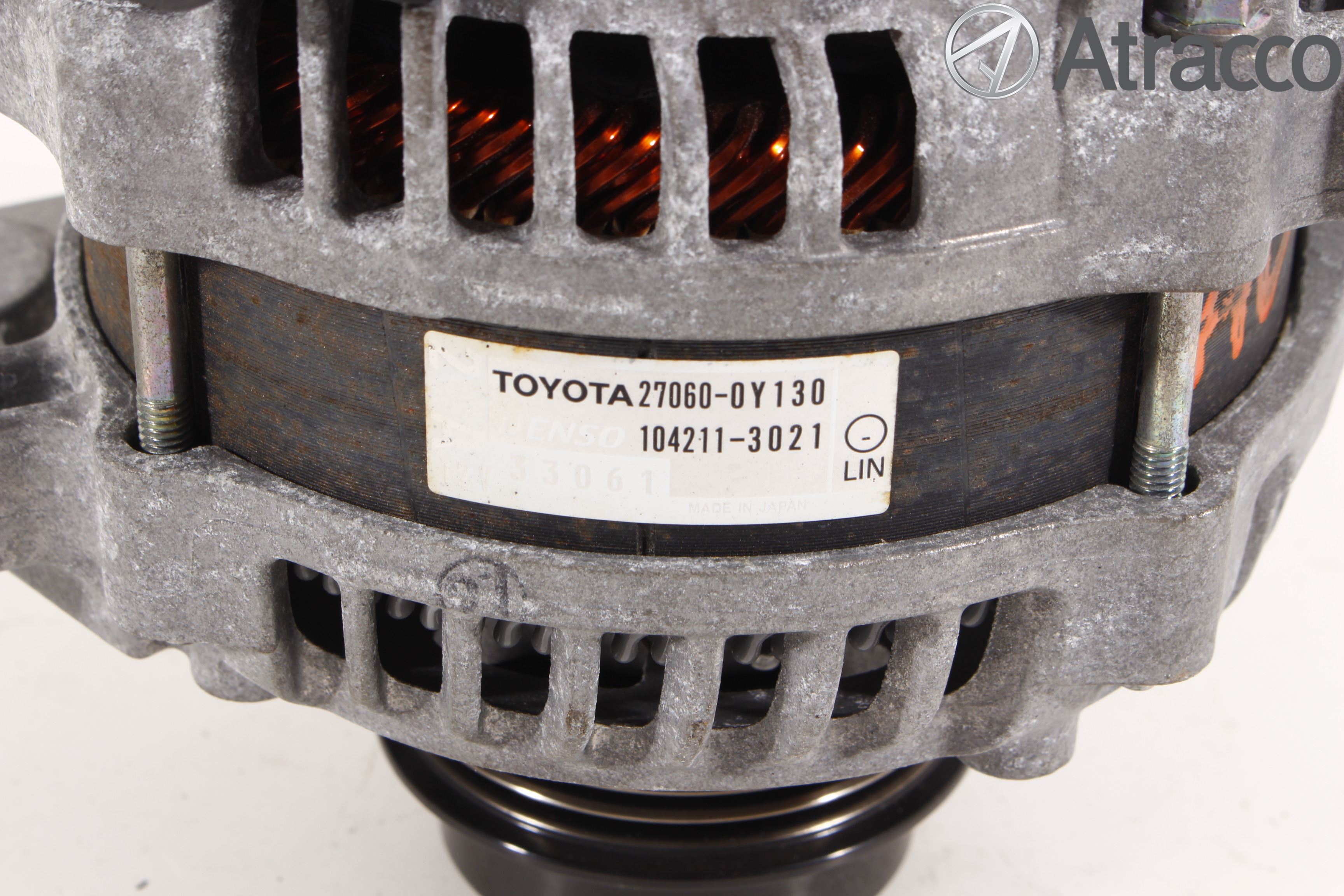Toyota YARIS XP130 12-14 Generator