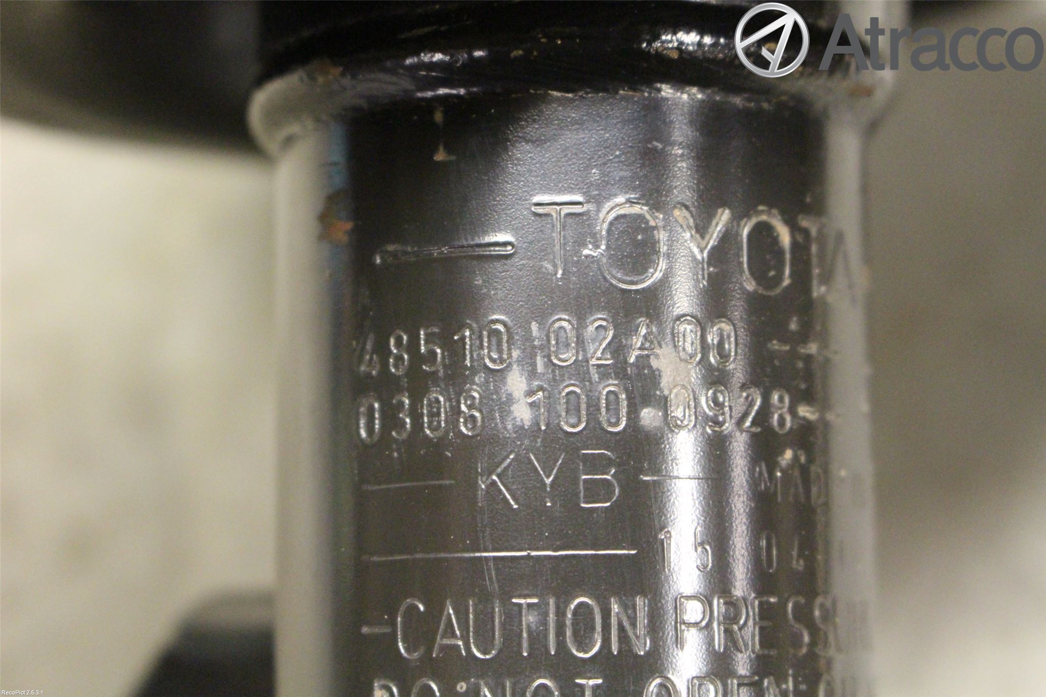 Toyota AURIS 13-19 Fjäderben Fram Höger