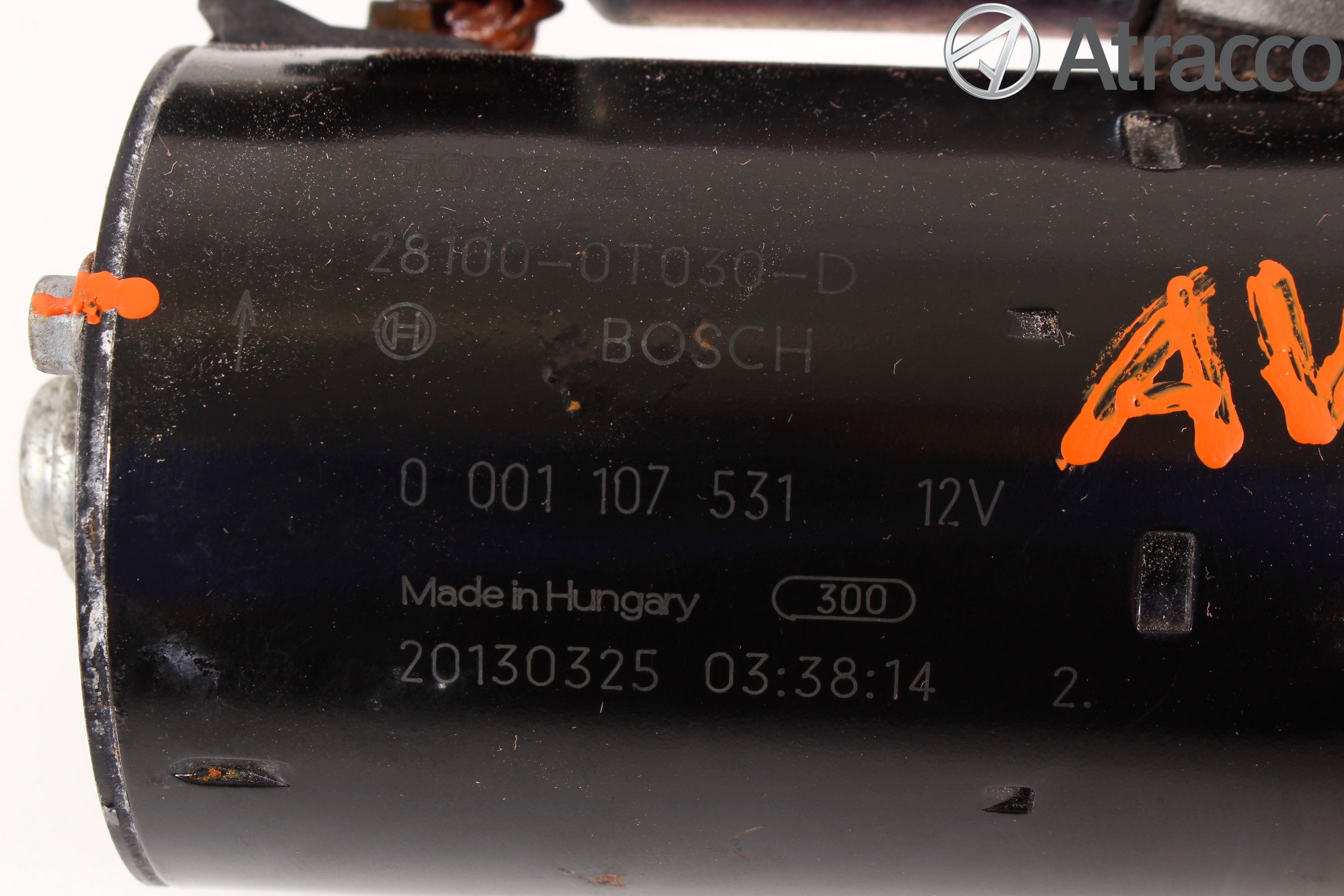 Toyota VERSO 09-18 Startmotor