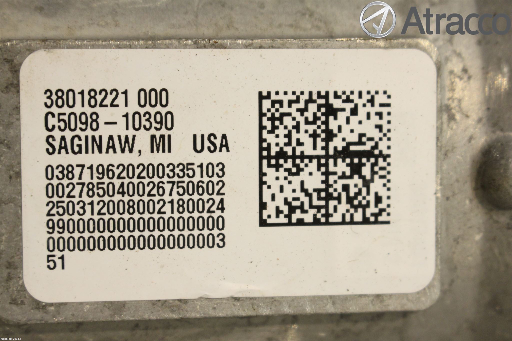 Ford MUSTANG VI 15-22 Styrväxel Servo -Snäcka