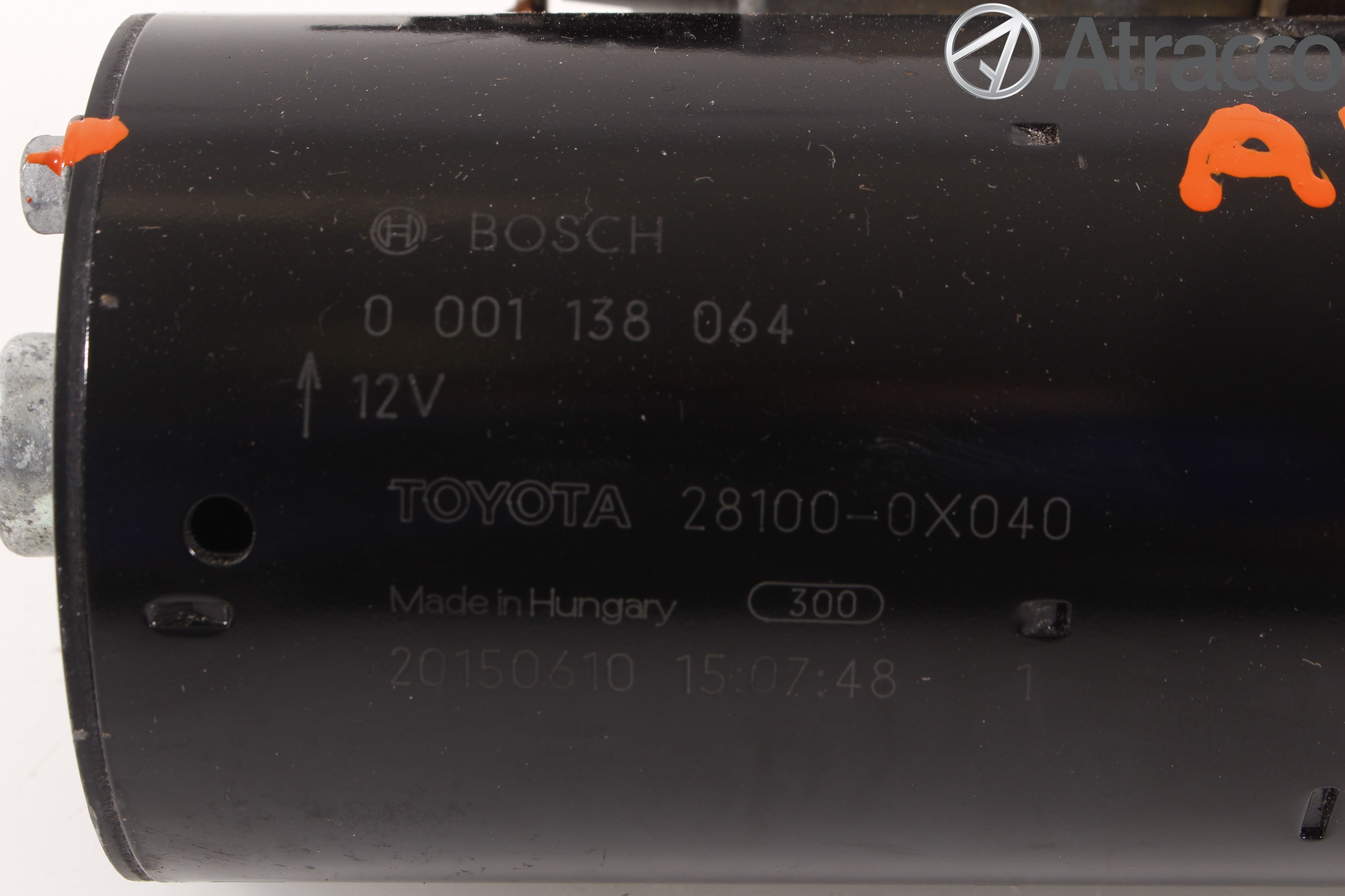 Toyota VERSO 09-18 Startmotor Diesel