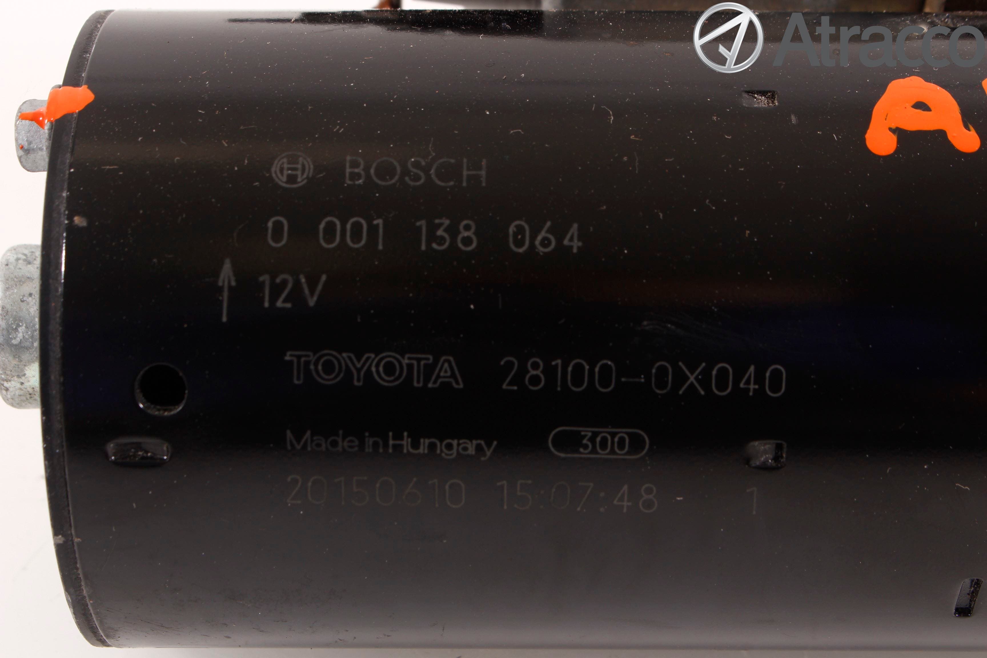 Toyota VERSO 09-18 Startmotor Diesel