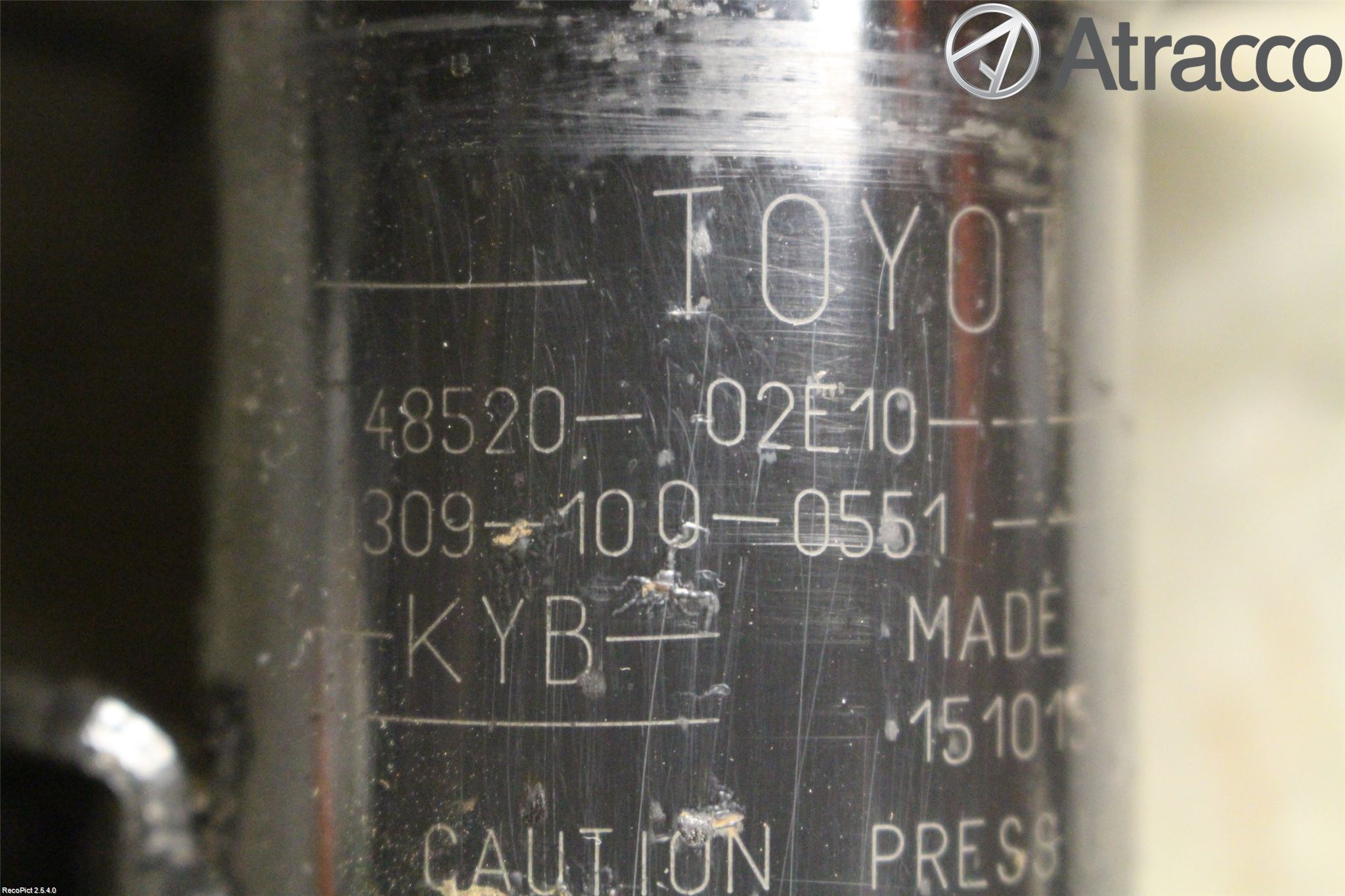 Toyota AURIS 13-19 Fjäderben Fram Vänster