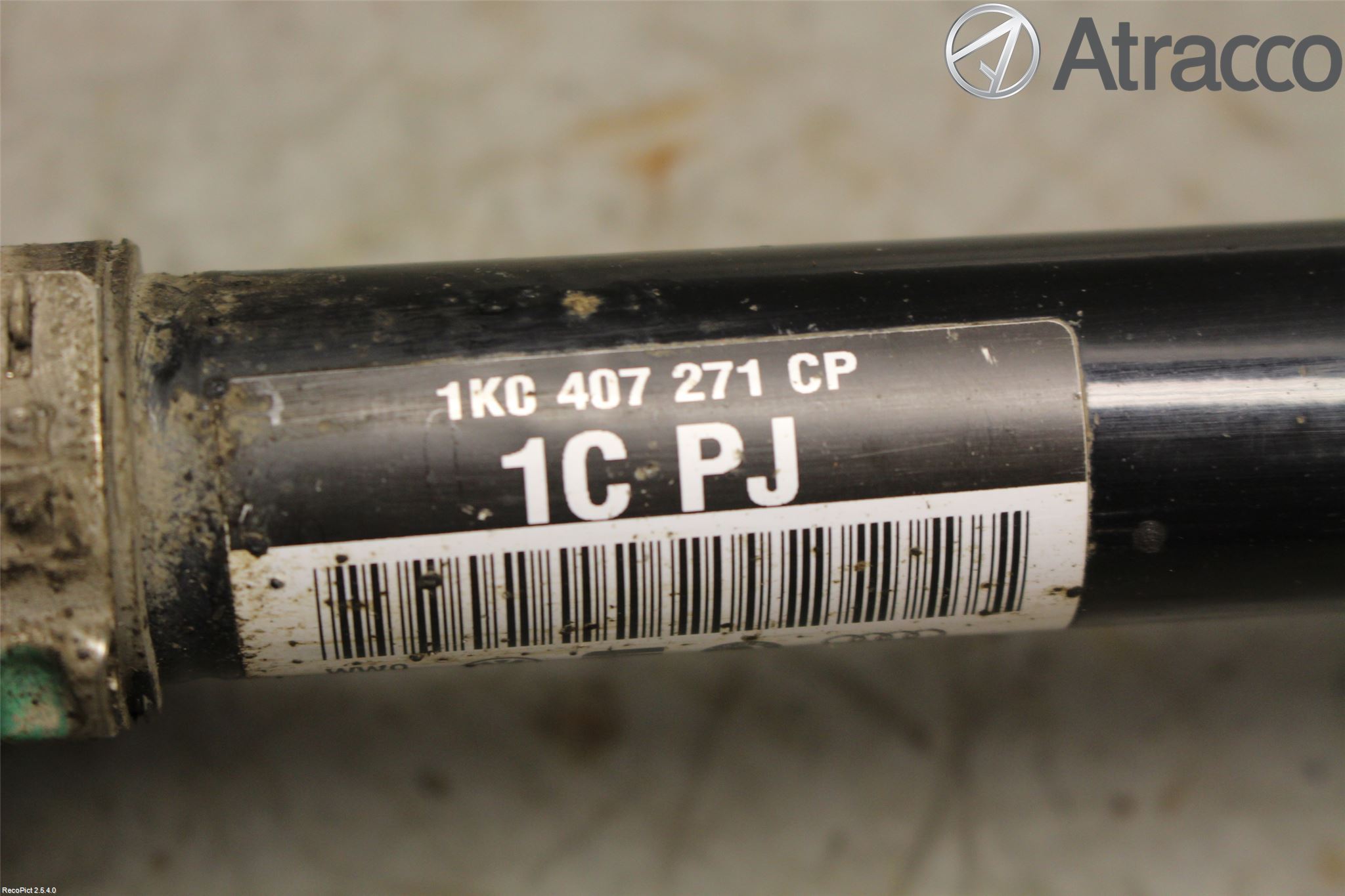 Volkswagen VW GOLF VI 09-13 Drivaxel Fram Vänster