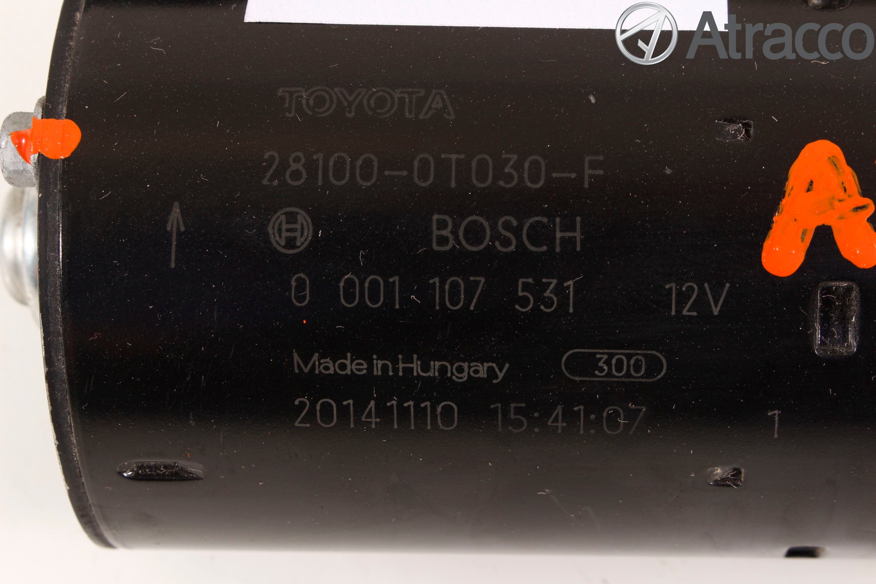 Toyota VERSO 09-18 Startmotor