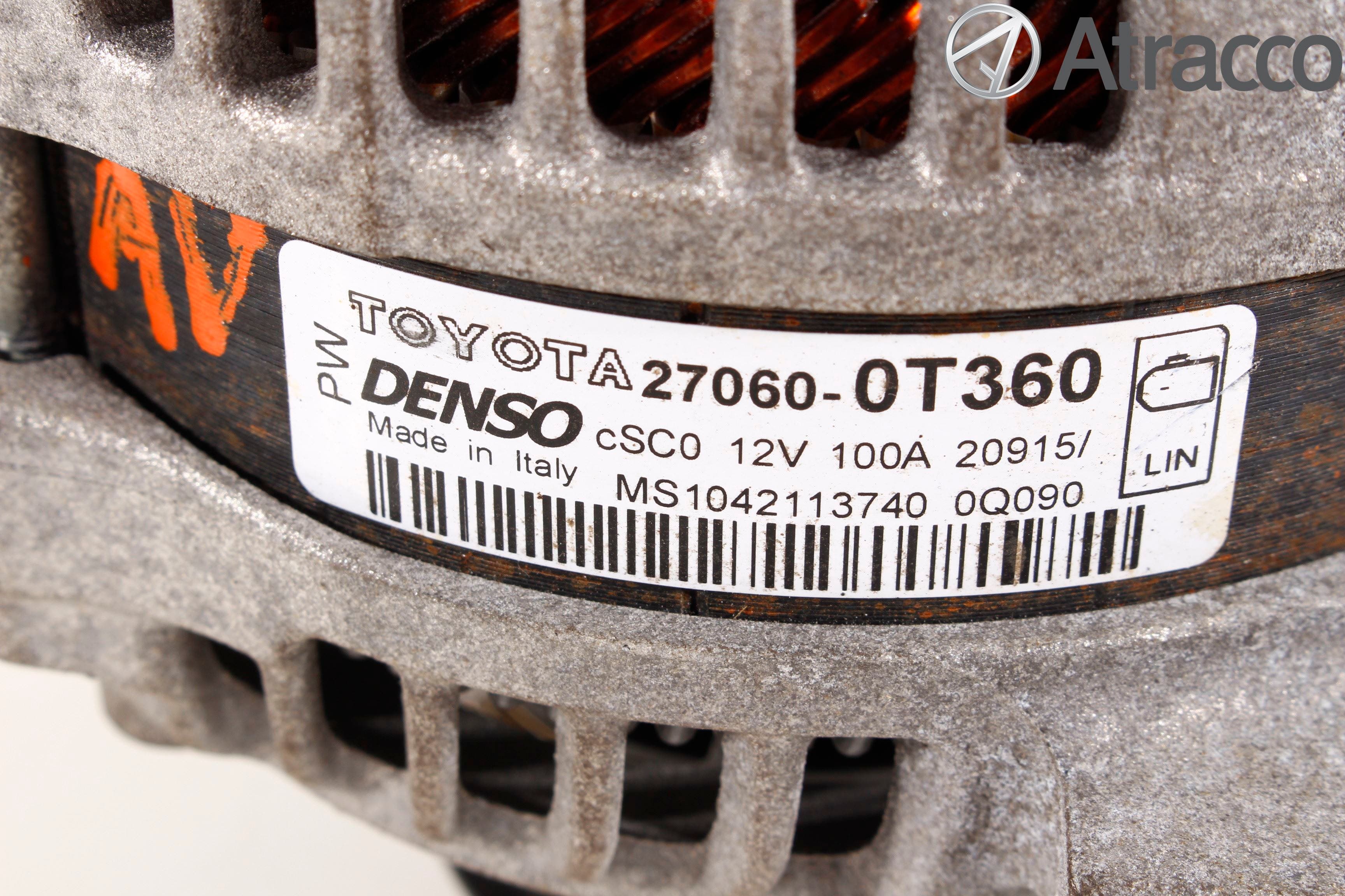 Toyota AVENSIS 16-18 Generator