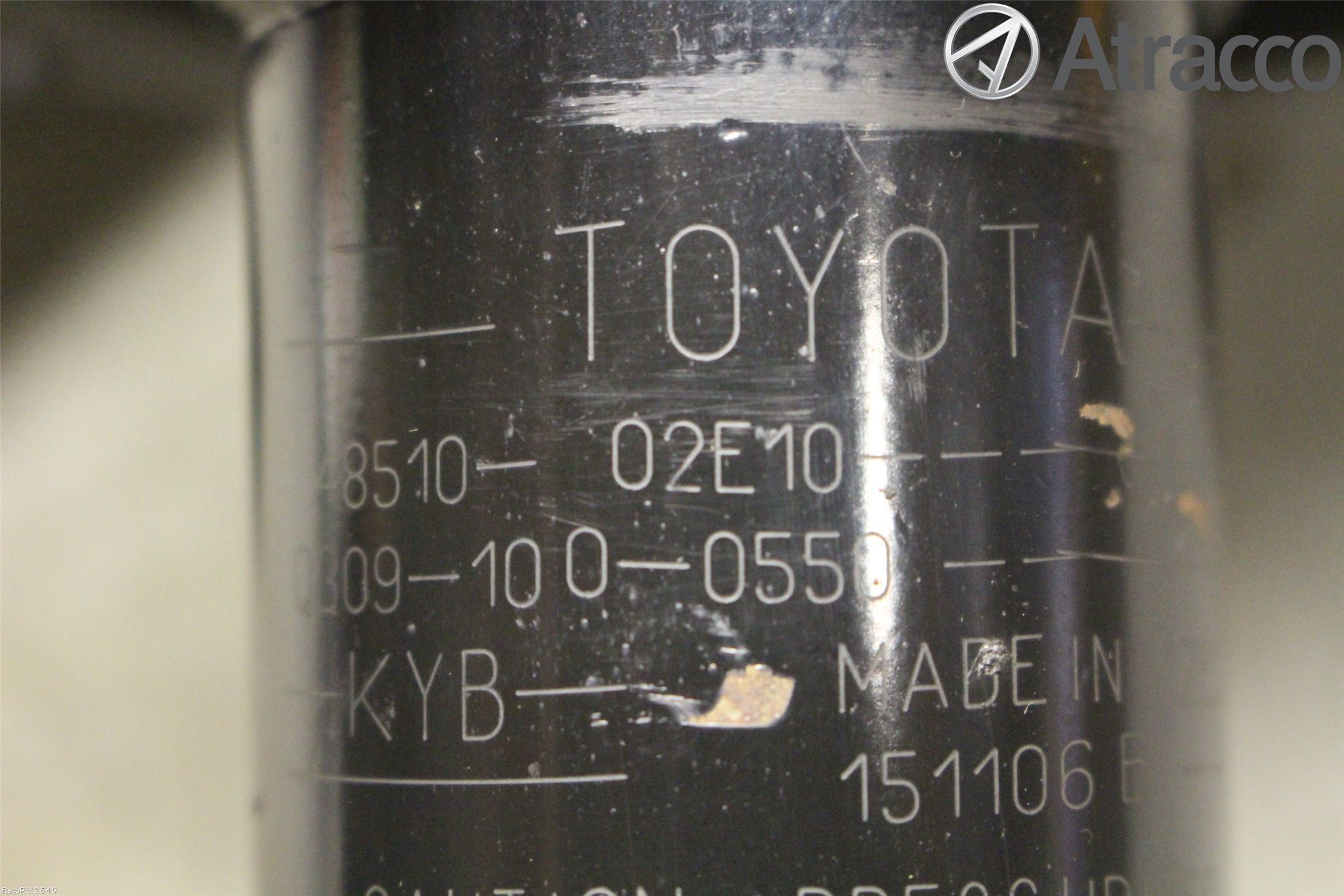 Toyota AURIS 13-19 Fjäderben Fram Höger