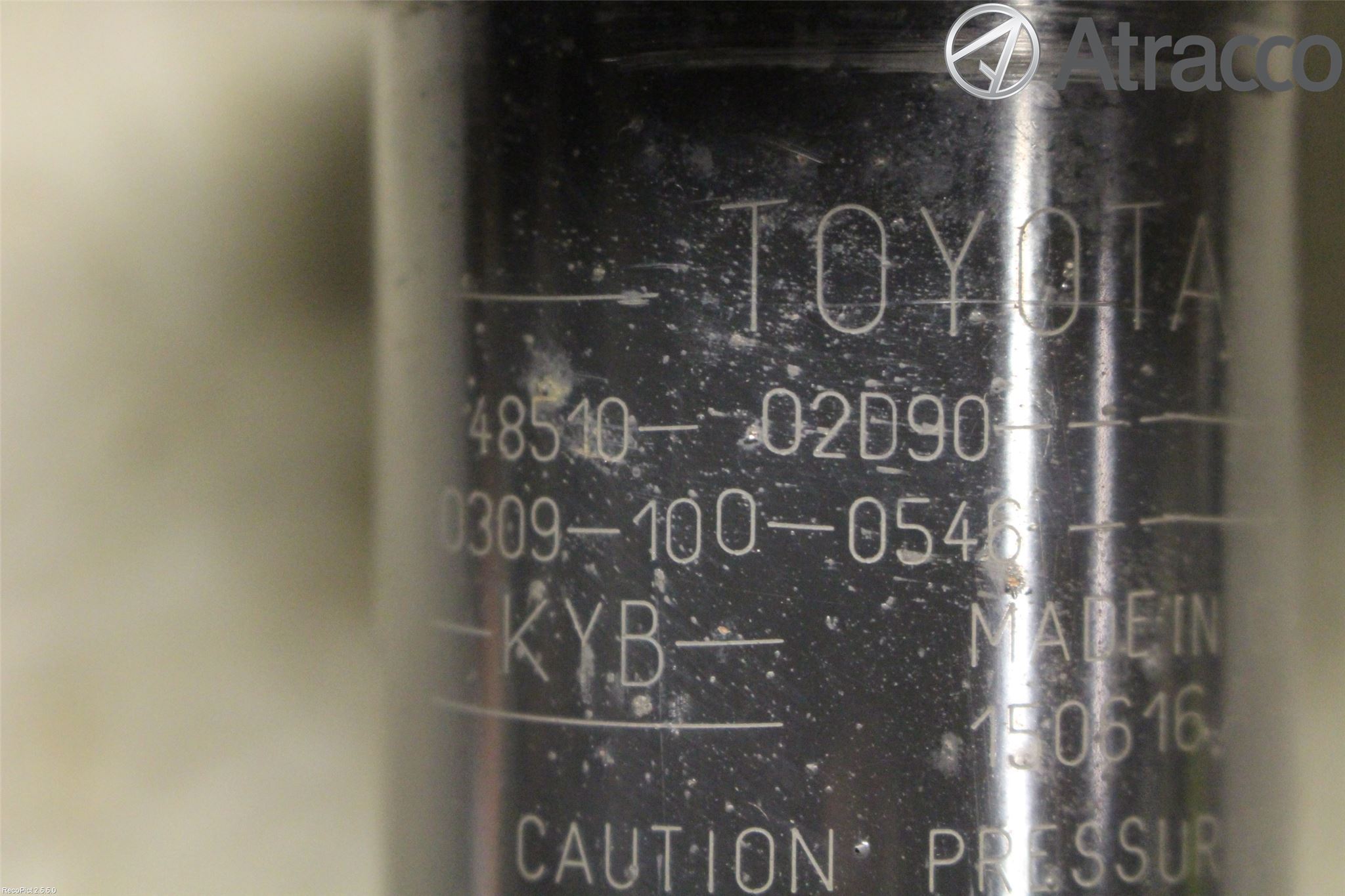 Toyota AURIS 13-19 Fjäderben Fram Höger