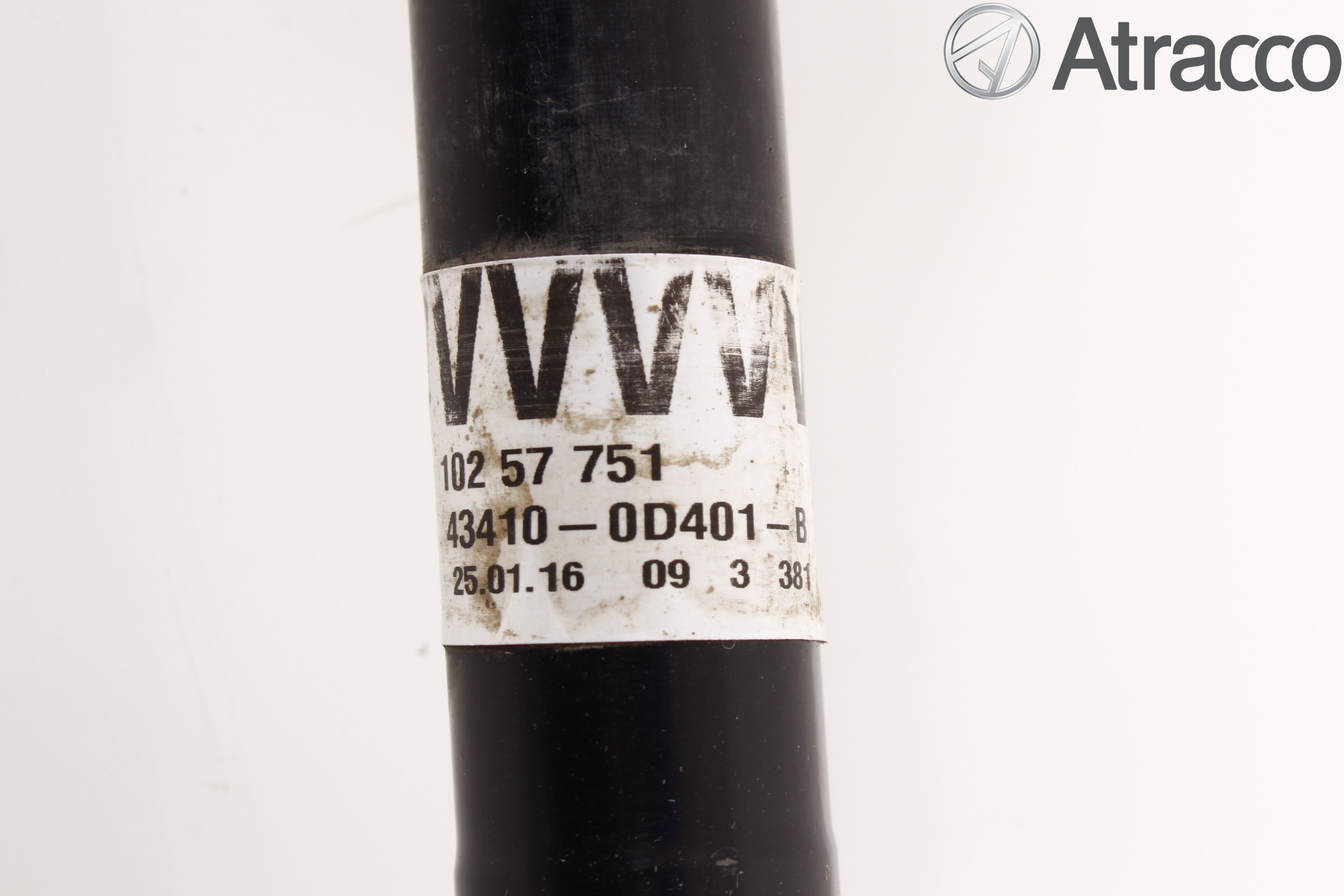 Toyota YARIS XP130 15-20 Drivaxel Fram Höger