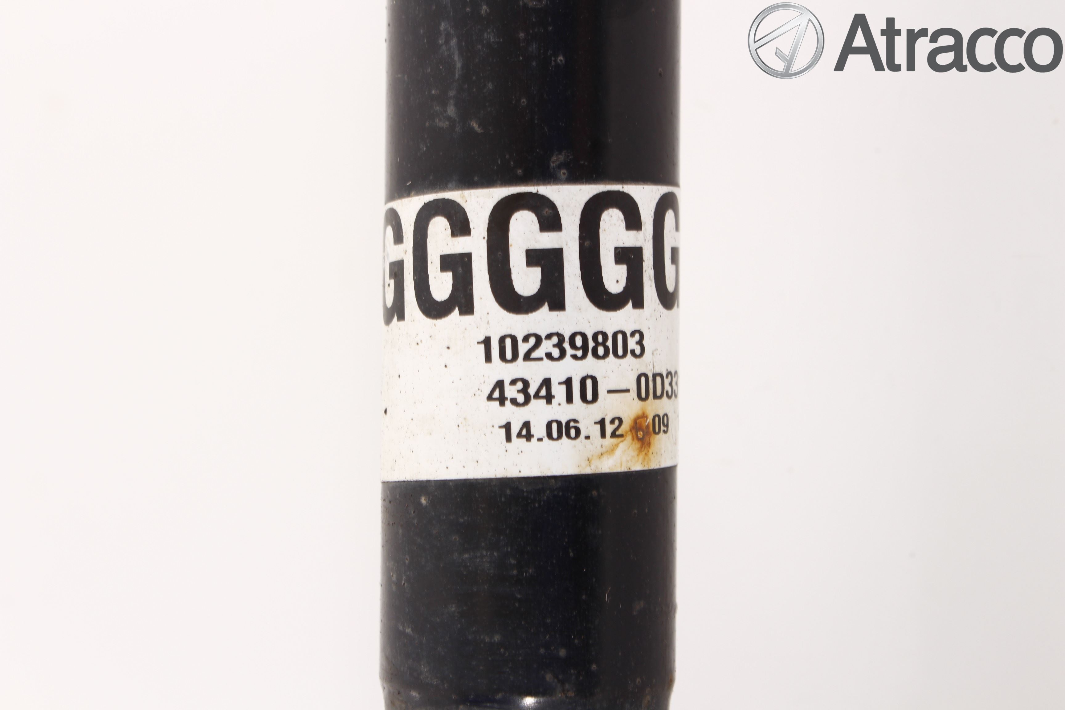 Toyota YARIS XP130 12-14 Drivaxel Fram Höger