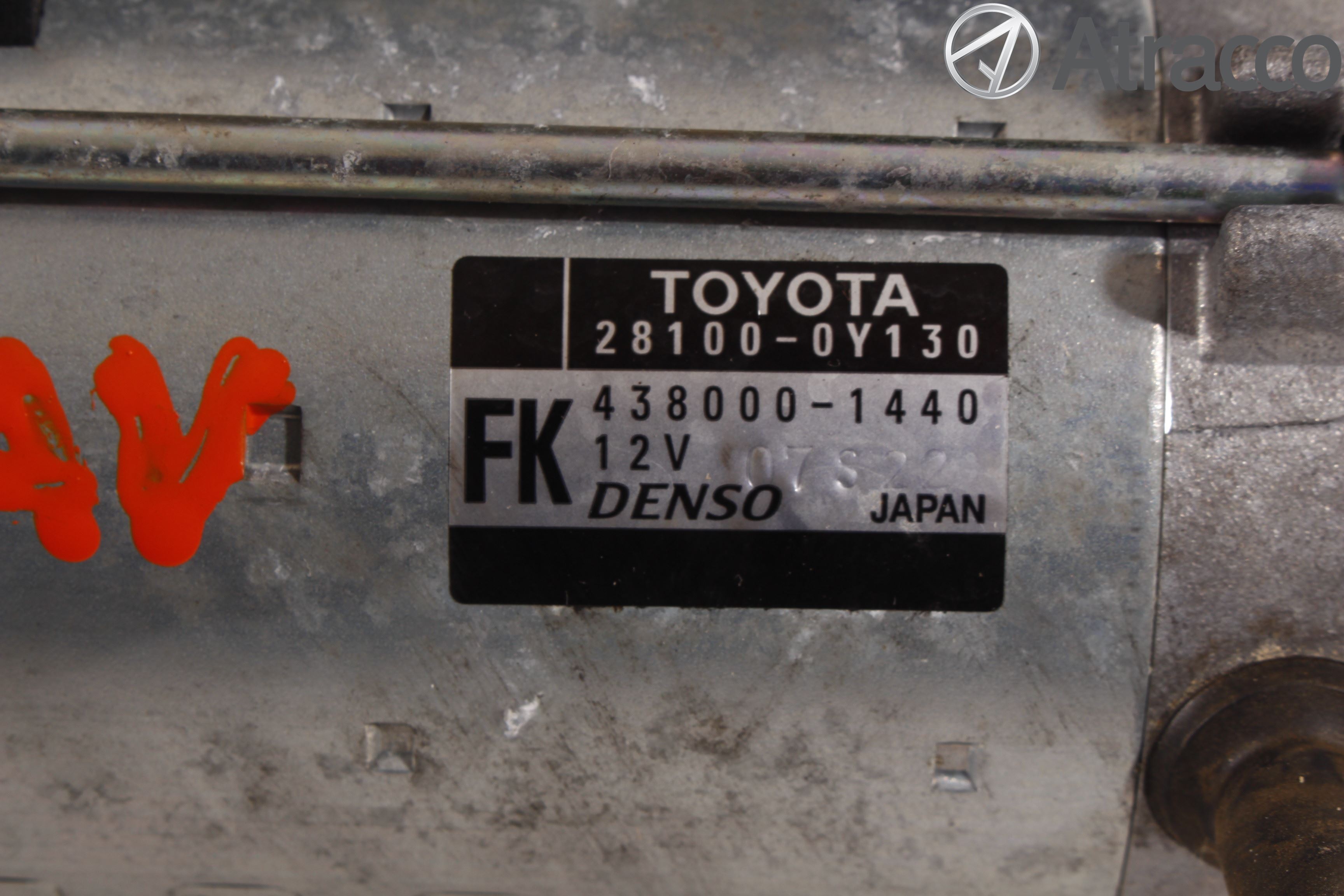 Toyota YARIS XP130 15-20 Startmotor